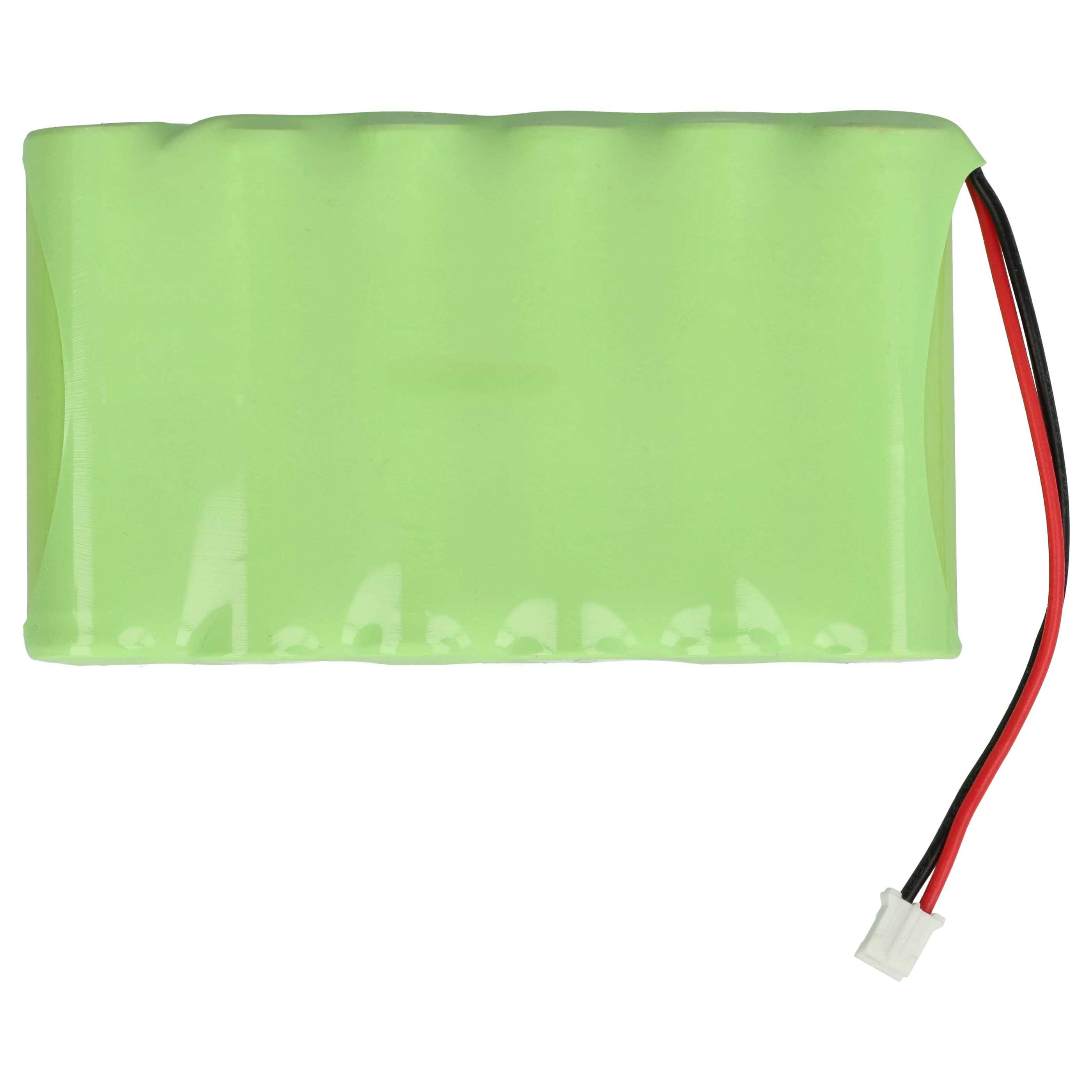 vhbw 5x Akku Ersatz für Ingenico 789316, 6VHAAL, 6N120SFE-15615 für Barcodescanner POS (1200 mAh, 7,2 V, NiMH)