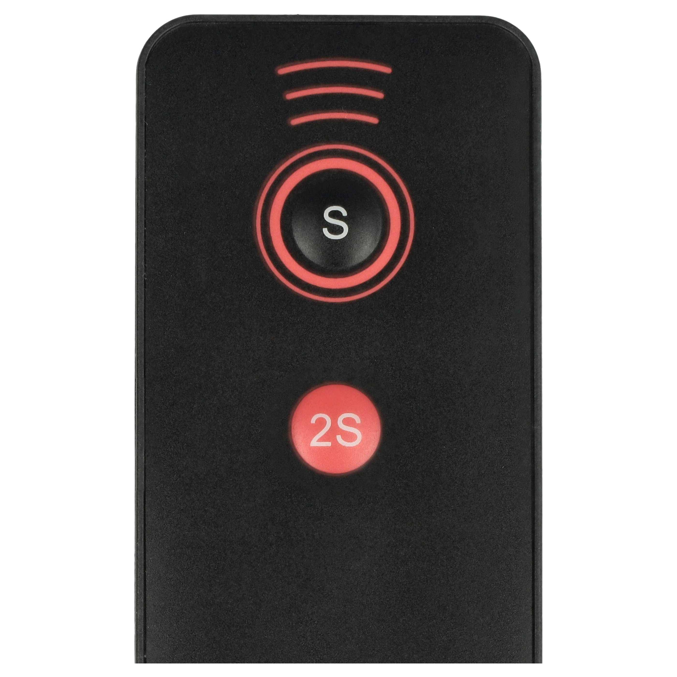 vhbw Fernauslöser Fernbedienung Infrarot kompatibel mit Sony Alpha SLT-A65VK, SLT-A65VM, SLT-A65VY, SLT-A77, SLT-A77V, SLT-A77VK Kamera