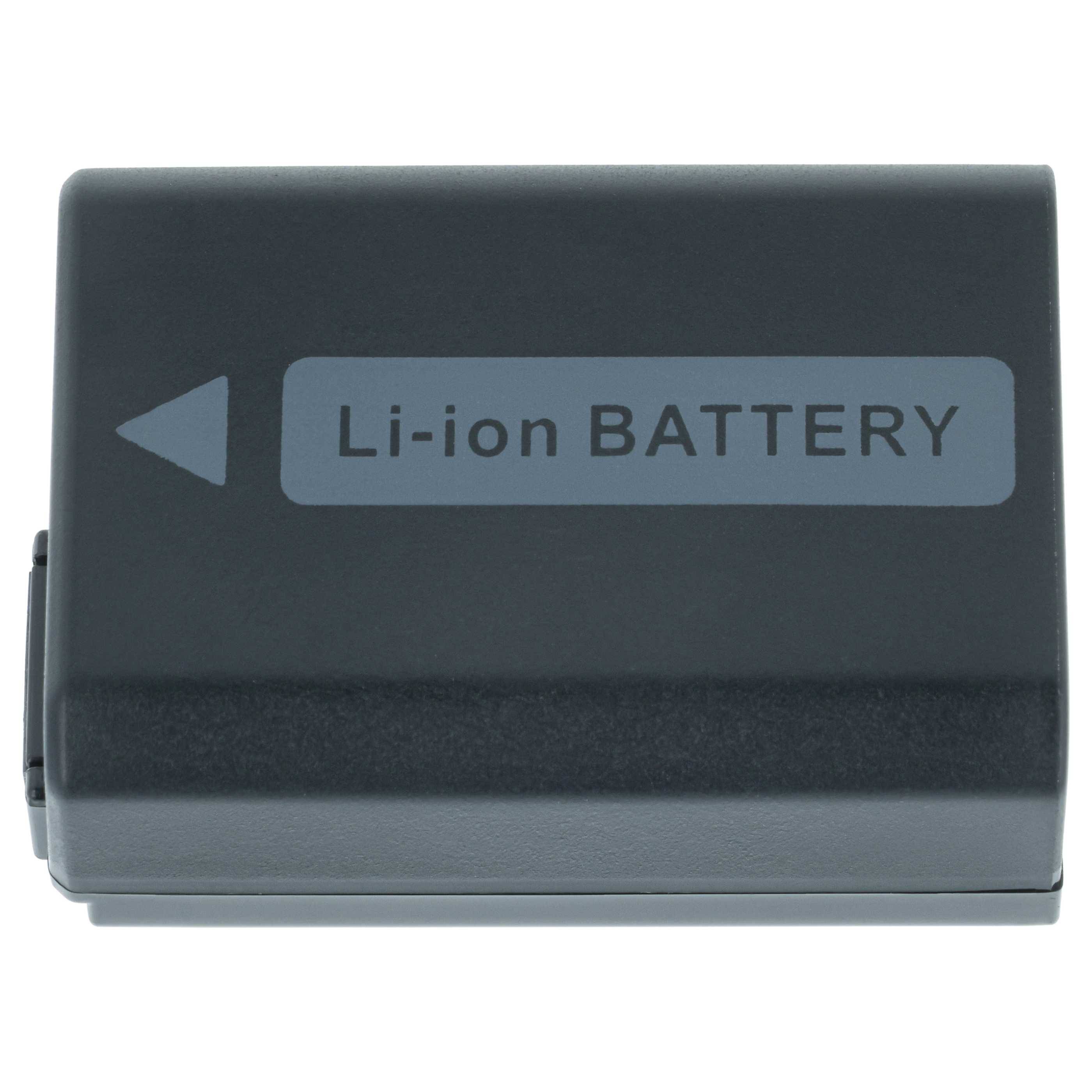 vhbw 3x Akku kompatibel mit Sony Alpha NEX-F3, SLT-A33, NEX-F3D, NEX-F3K, NEX-C3K Kamera (950 mAh, 7,2 V, Li-Ion), Infochip