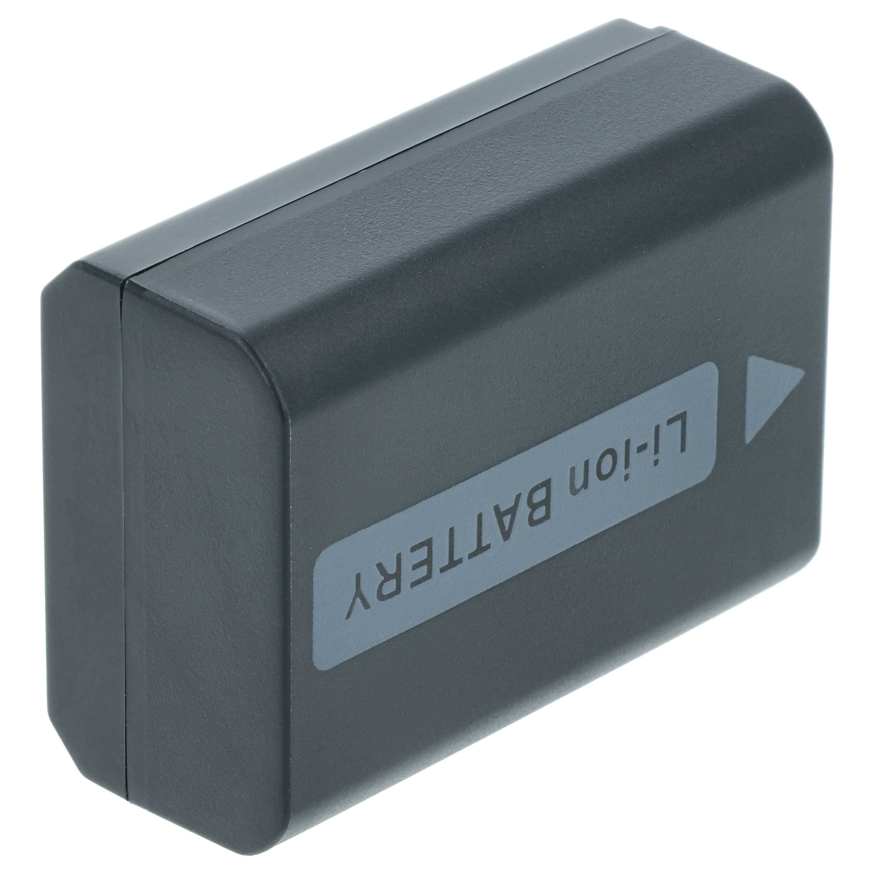 vhbw 3x Akku kompatibel mit Sony Alpha NEX-F3, SLT-A33, NEX-F3D, NEX-F3K, NEX-C3K Kamera (950 mAh, 7,2 V, Li-Ion), Infochip