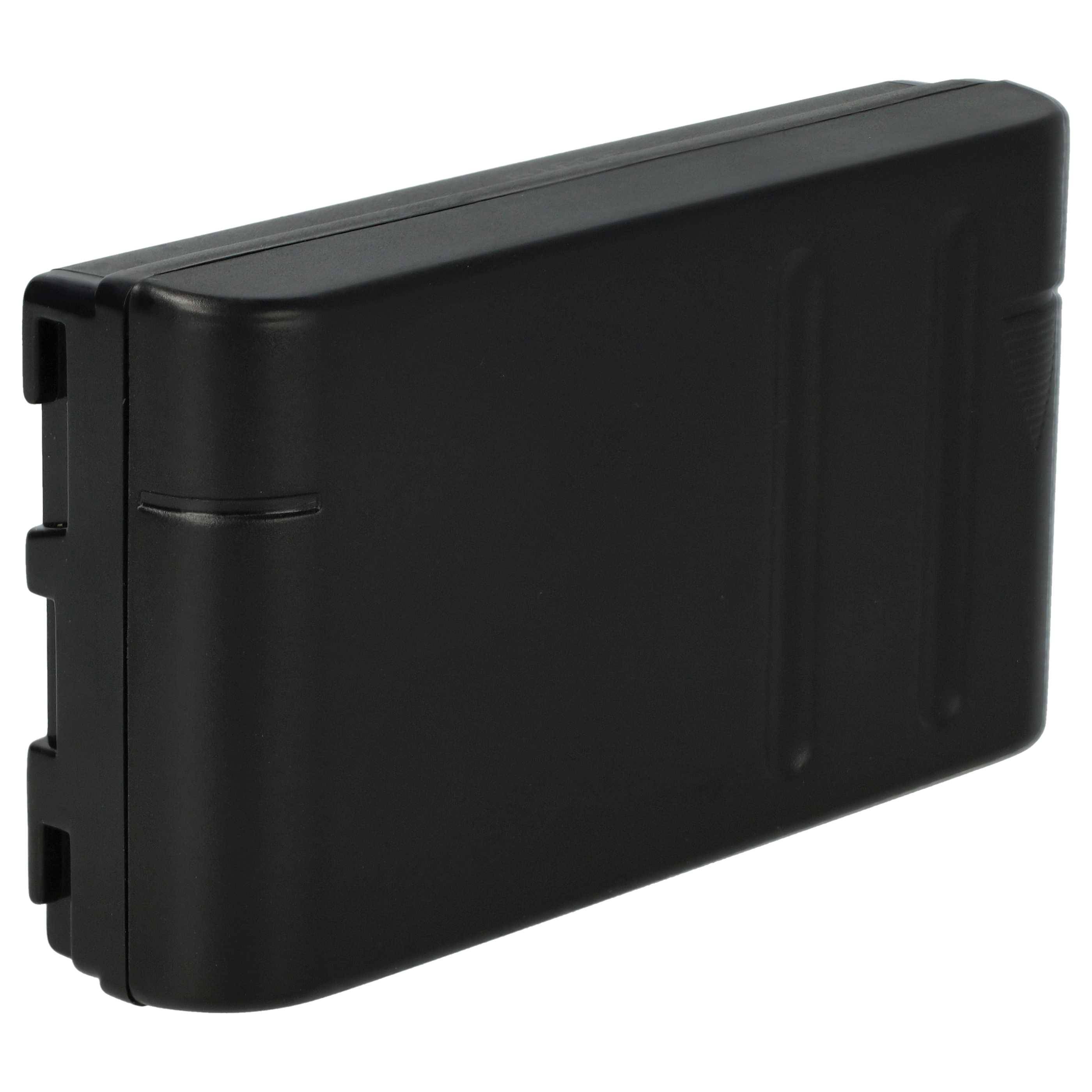 vhbw 2x Akku Ersatz für Sharp VR-BT75/80, VR-BH70/80, BT-BH85U für Videokamera Camcorder (2000 mAh, 6 V, NiMH)