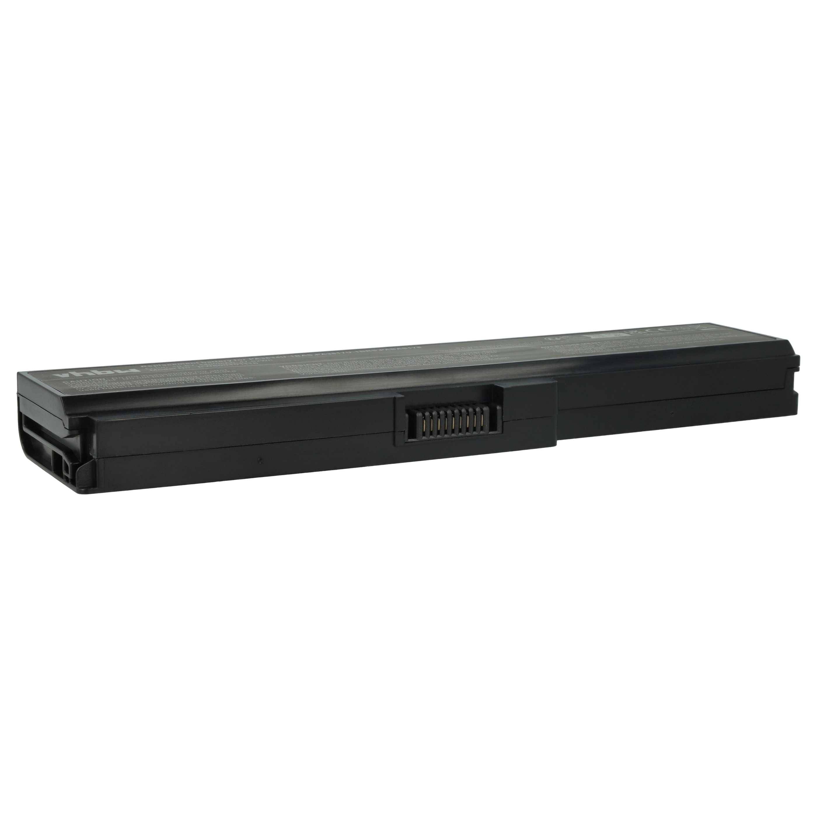 vhbw Akku kompatibel mit Toshiba Dynabook T551/T5CB, T551/T4CW, T551-58BB, T551-58B, T551/T4CB Notebook (4400 mAh, 10,8 V, Li-Ion)