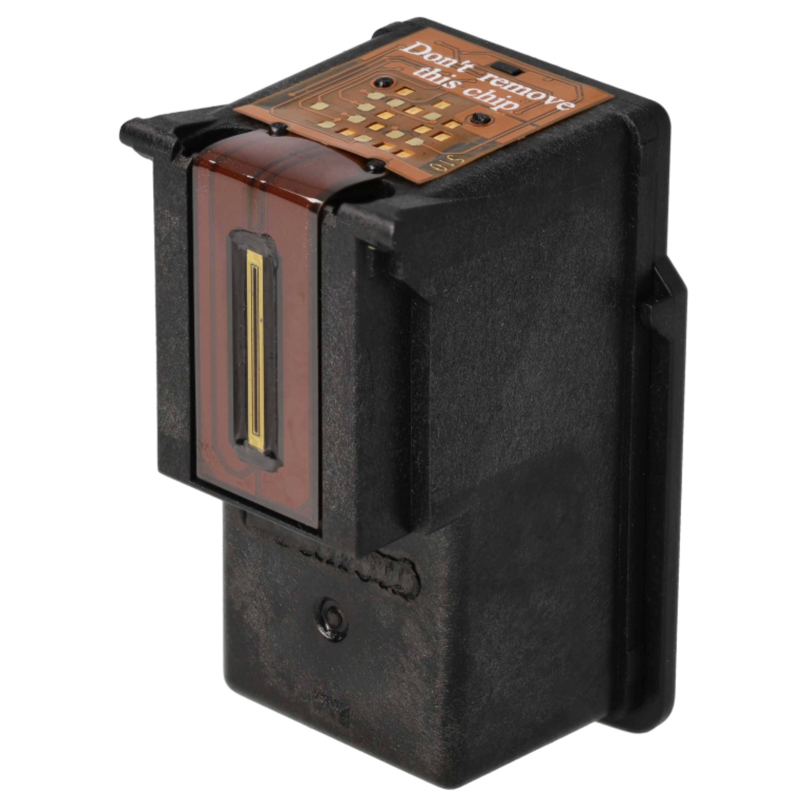 vhbw 3x Tintenpatronen kompatibel mit Canon Pixma MX350, MX410, MX420, MX360 Drucker - Schwarz (Wiederaufgefüllt)