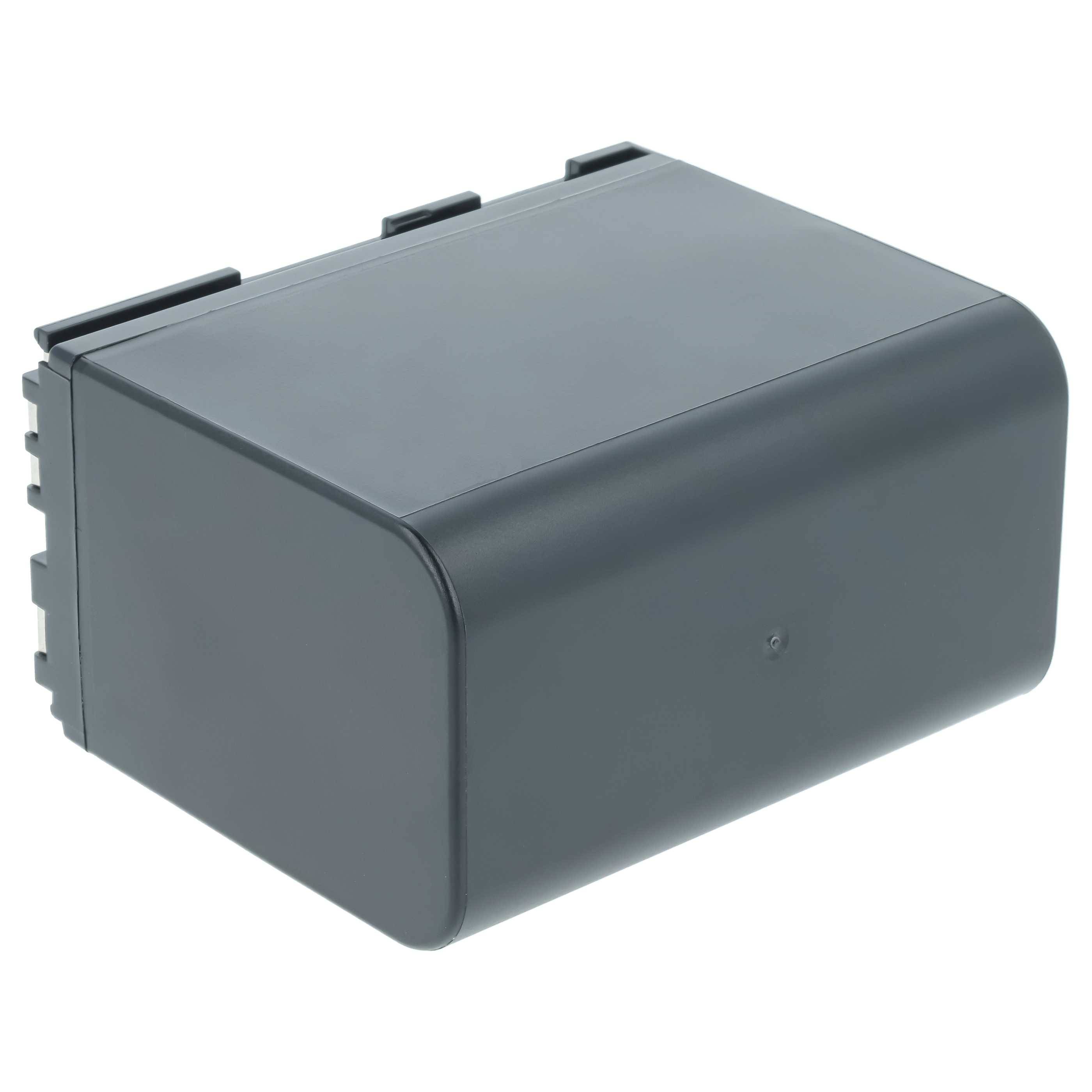 Graues rechteckiges elektronisches Gehäuse oder Batteriegehäuse mit glatter abgerundeter Vorderseite und Befestigungslaschen oben, auf weißem Hintergrund dargestellt.