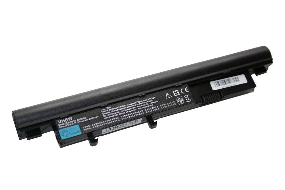 vhbw Akku Ersatz für Acer BT.00603.090, BT.00603.091, BT.00603.092 für Notebook (4400mAh, 11,1V, Li-Ion)