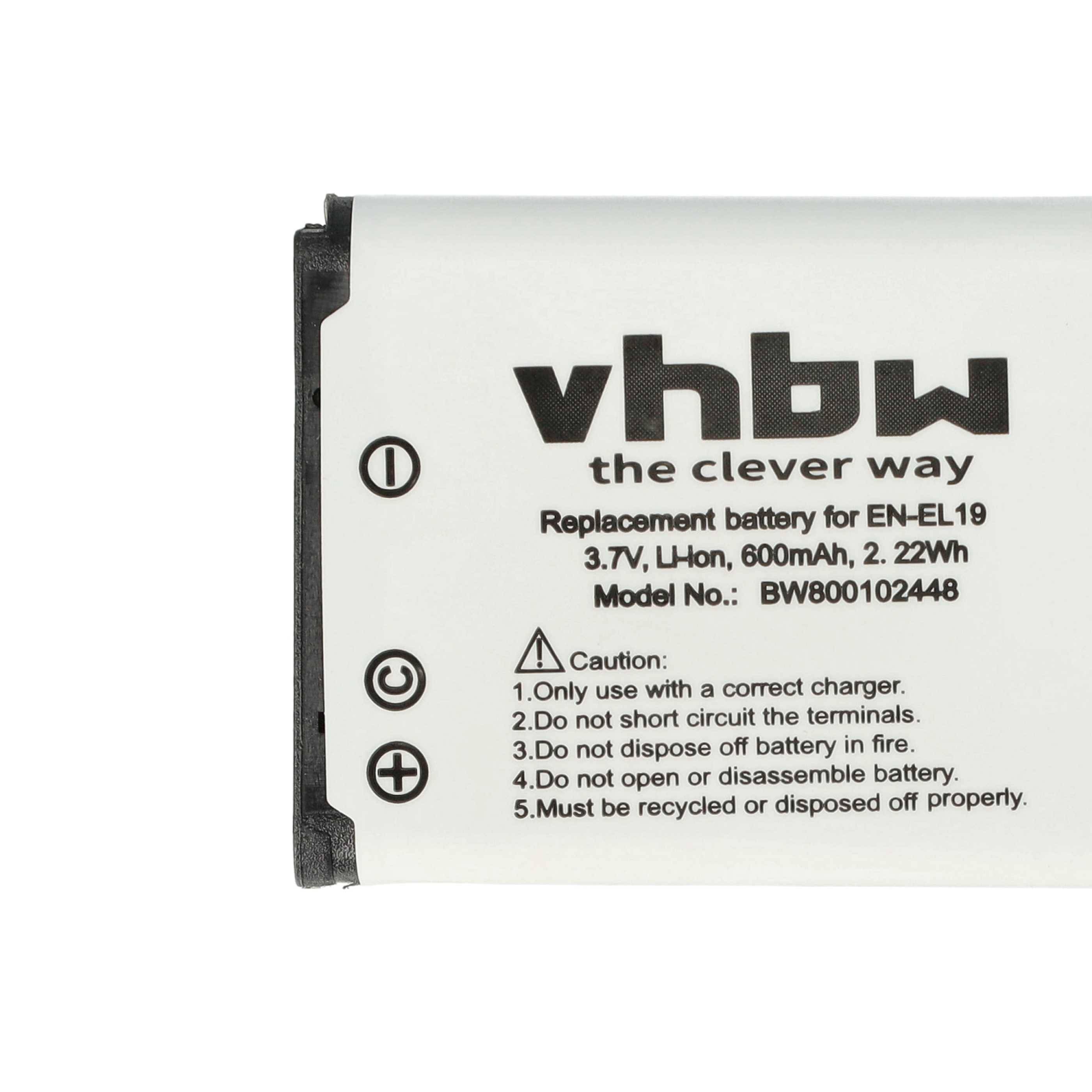 Batterie mit Aufschrift „vhbw der intelligente Weg