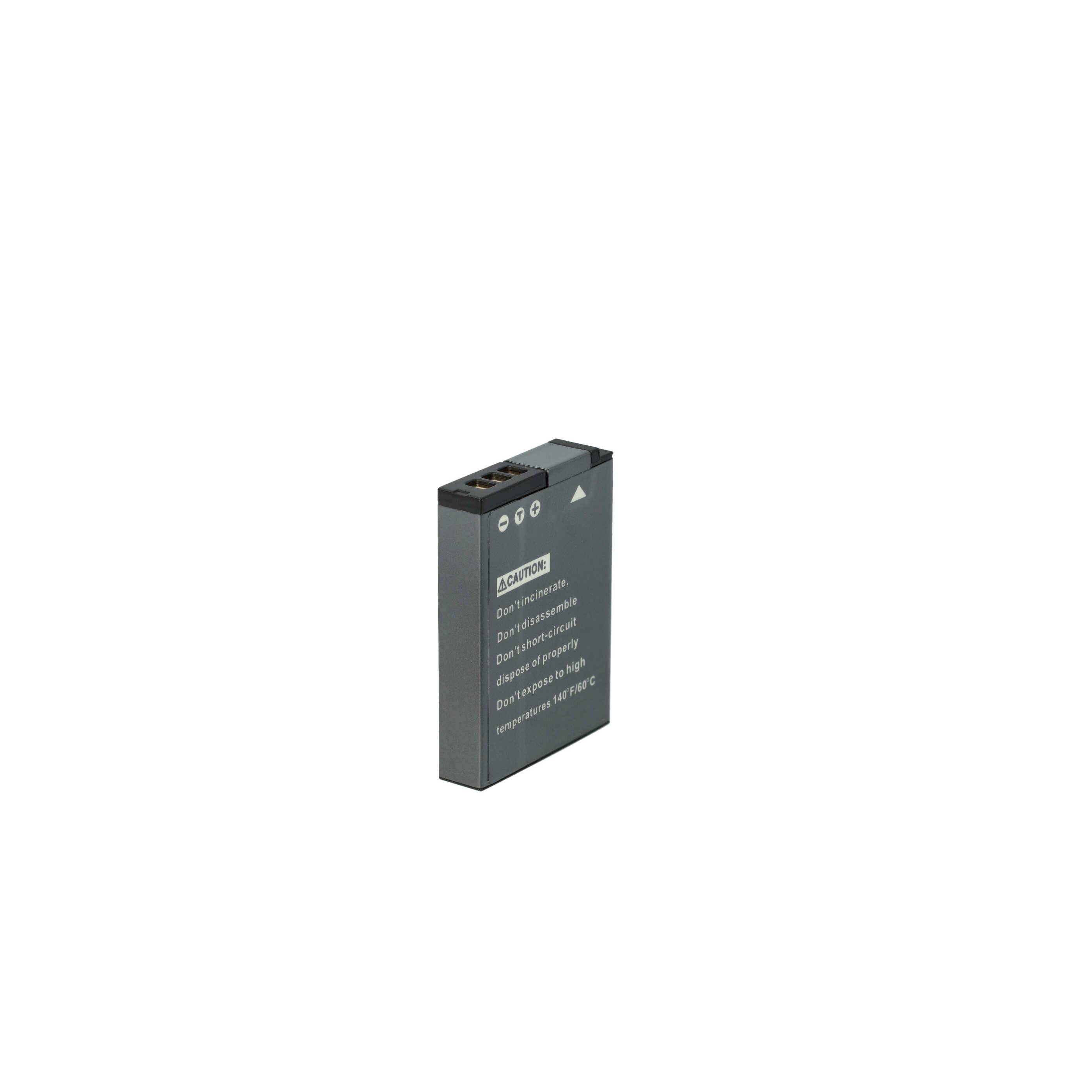 vhbw 3x Akku kompatibel mit Nikon Coolpix S610, S6000, S620, S1200pj, S6150, S6100, S630, S31, S6200 Kamera (700 mAh, 3,6 V, Li-Ion)