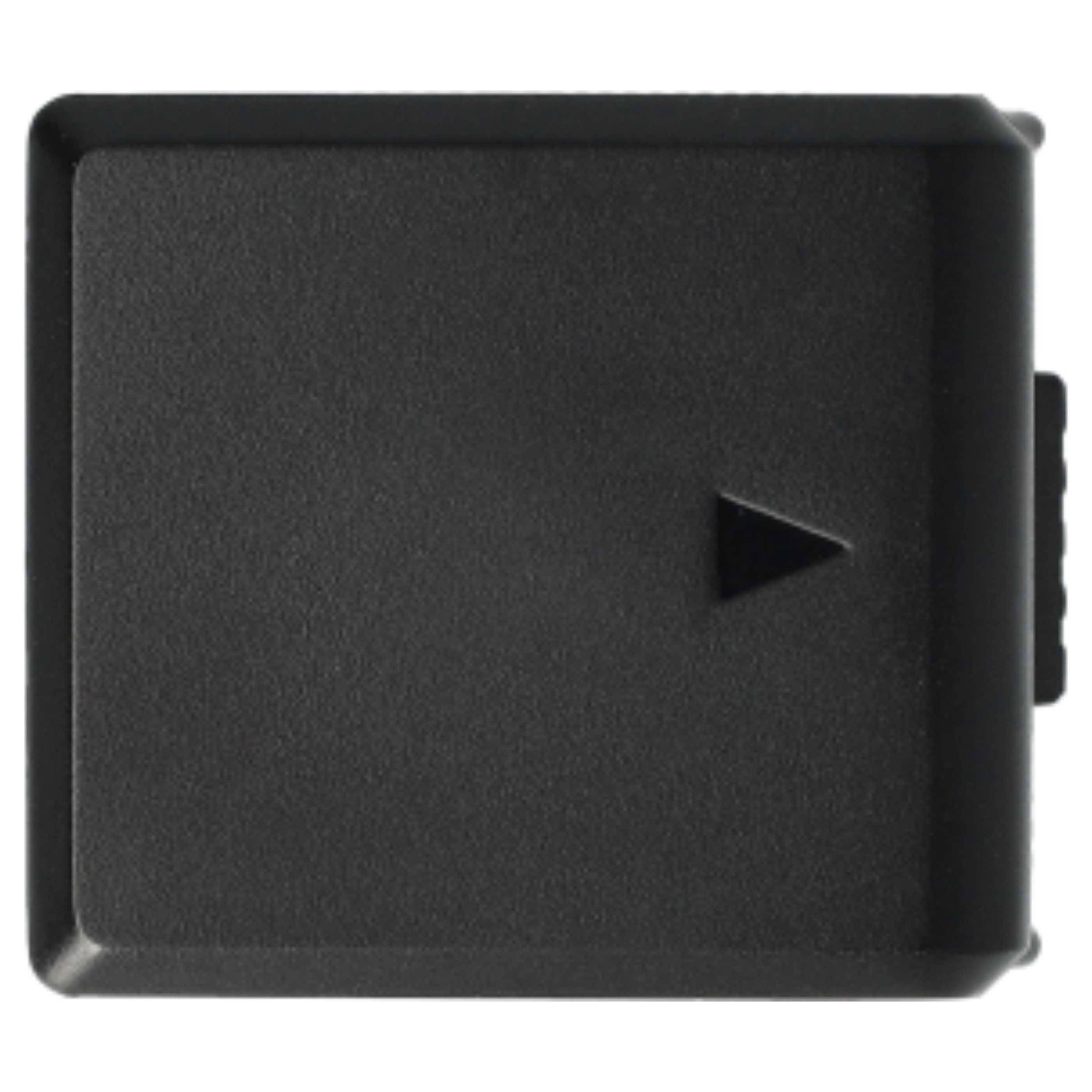 vhbw 3x Akku kompatibel mit Panasonic DMC-L10, HDC-DX1, HDC-HS100 Videokamera Camcorder (700 mAh, 7,2 V, Li-Ion) + Infochip