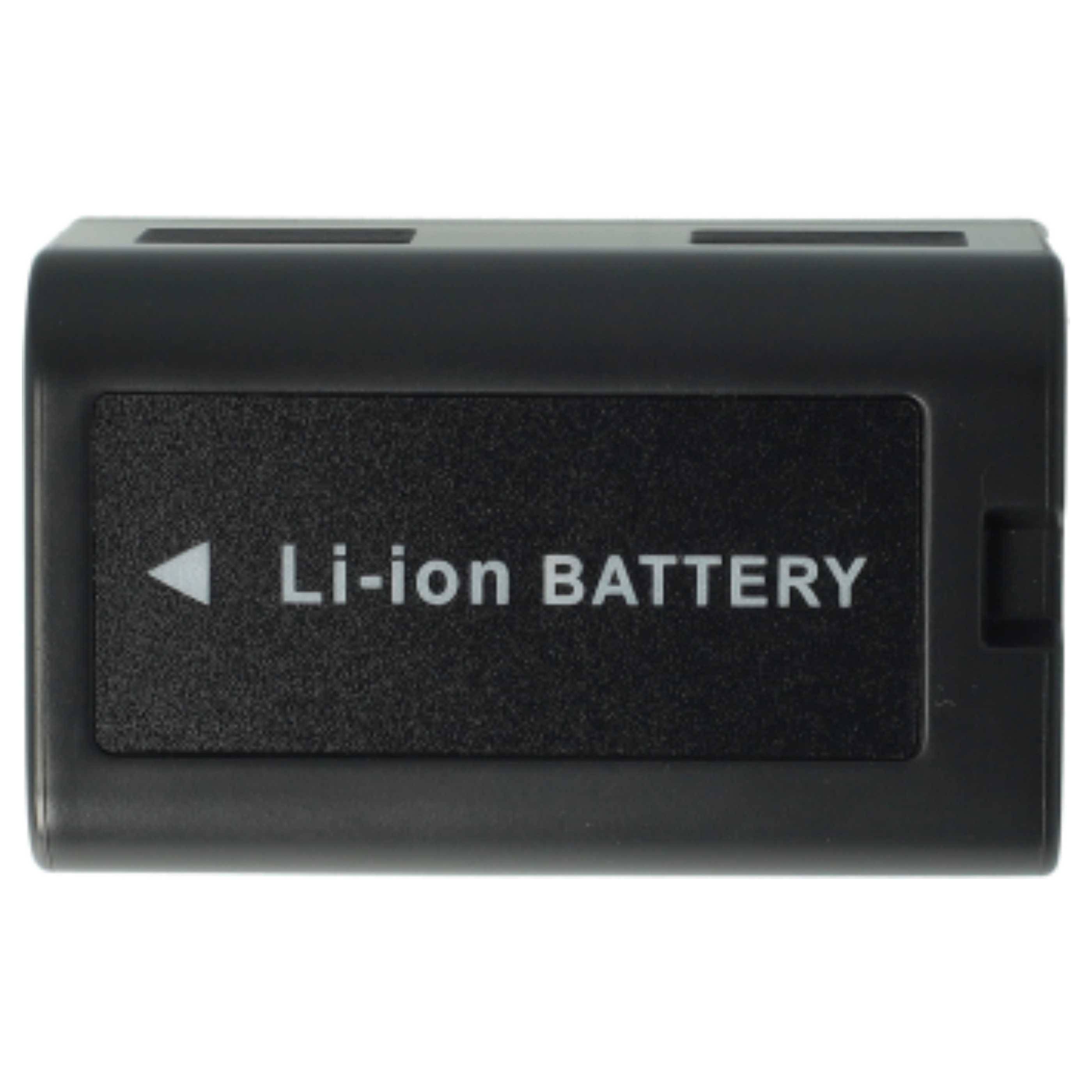 vhbw 3x Akku Ersatz für Panasonic VW-VBD25 | für Videokamera Camcorder (1700 mAh, 7,2 V, Li-Ion)