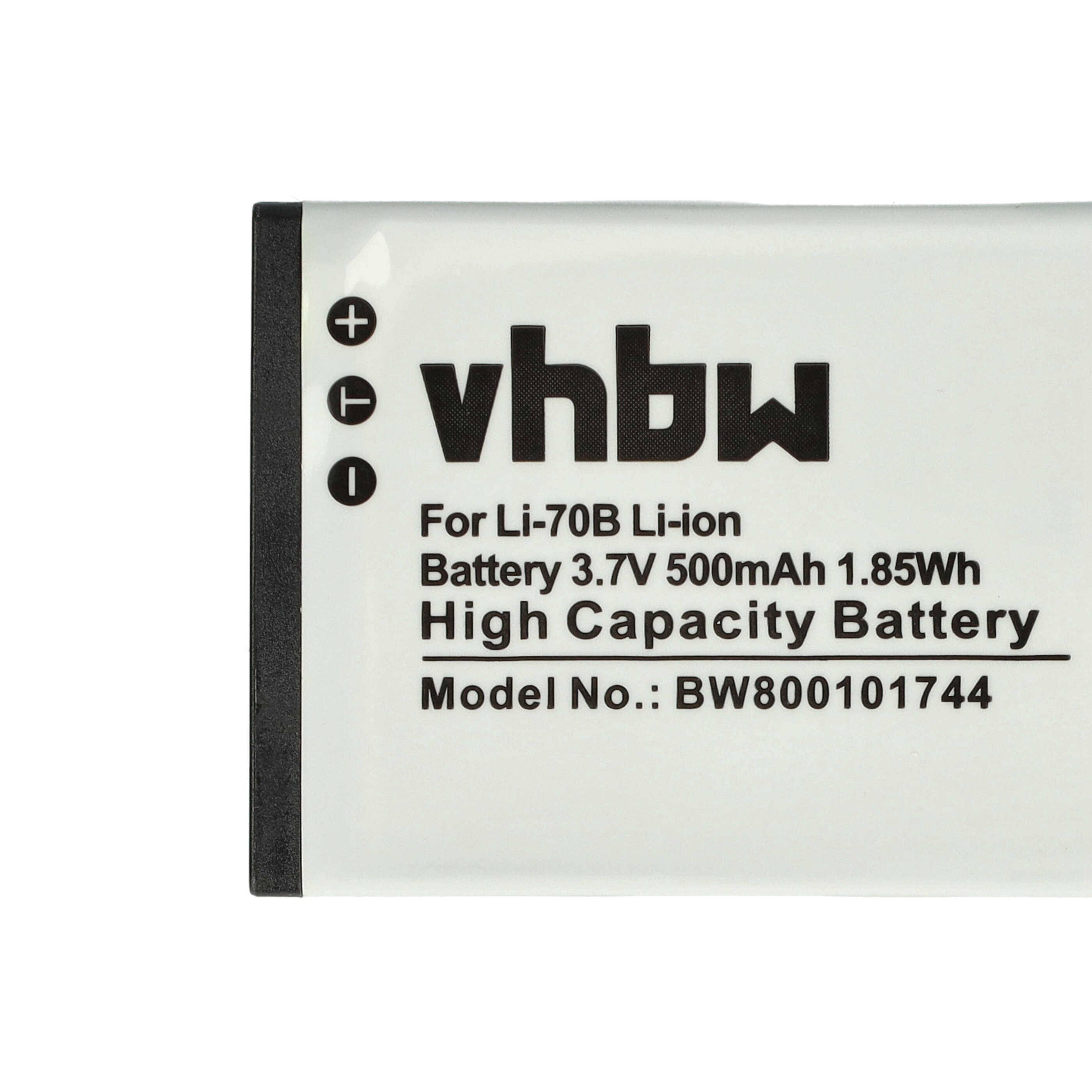 Wiederaufladbarer Akku mit Bezeichnung „vhbw
