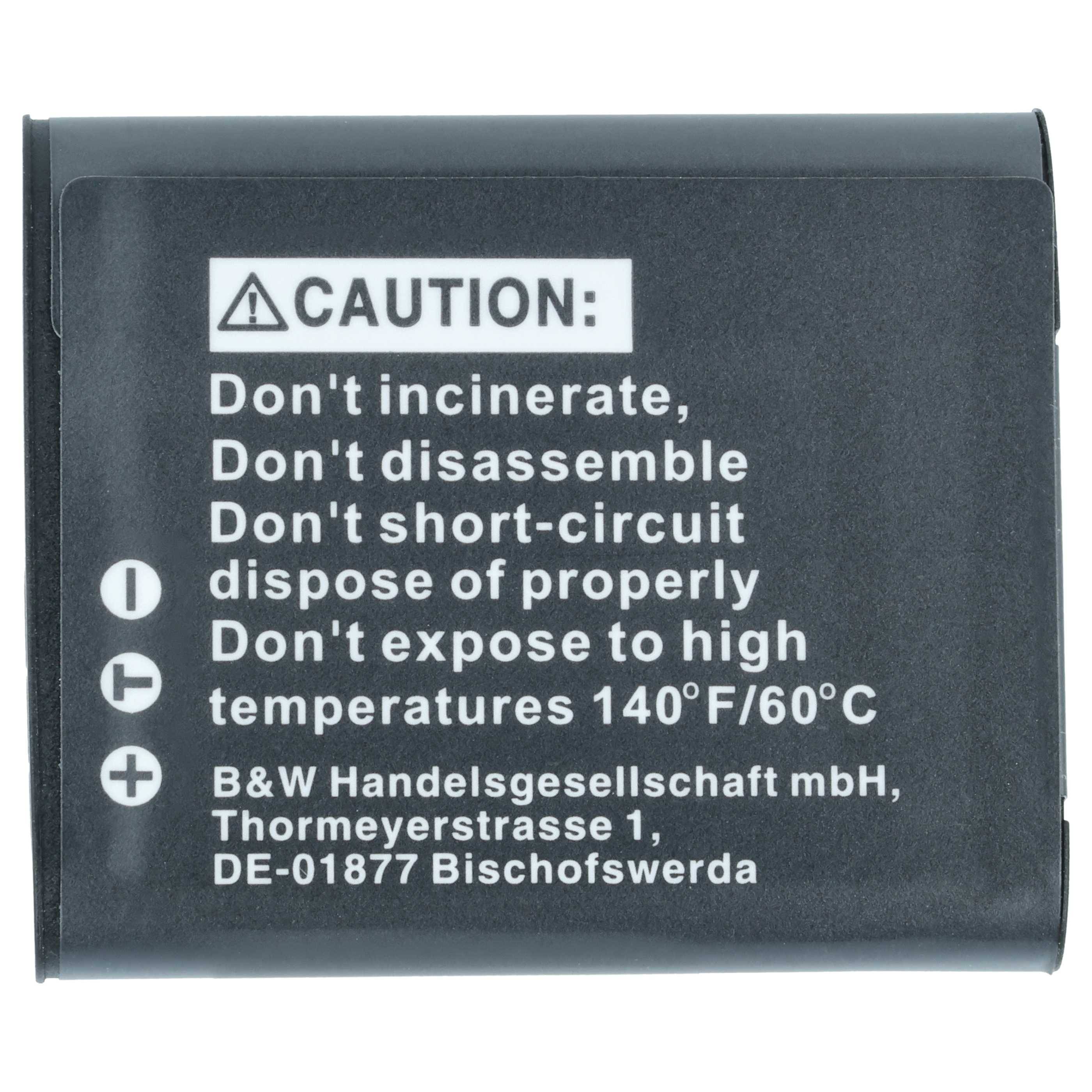 vhbw 3x Akku Ersatz für Olympus Li-92B, Li-90B für Kamera (900 mAh, 3,6 V, Li-Ion)