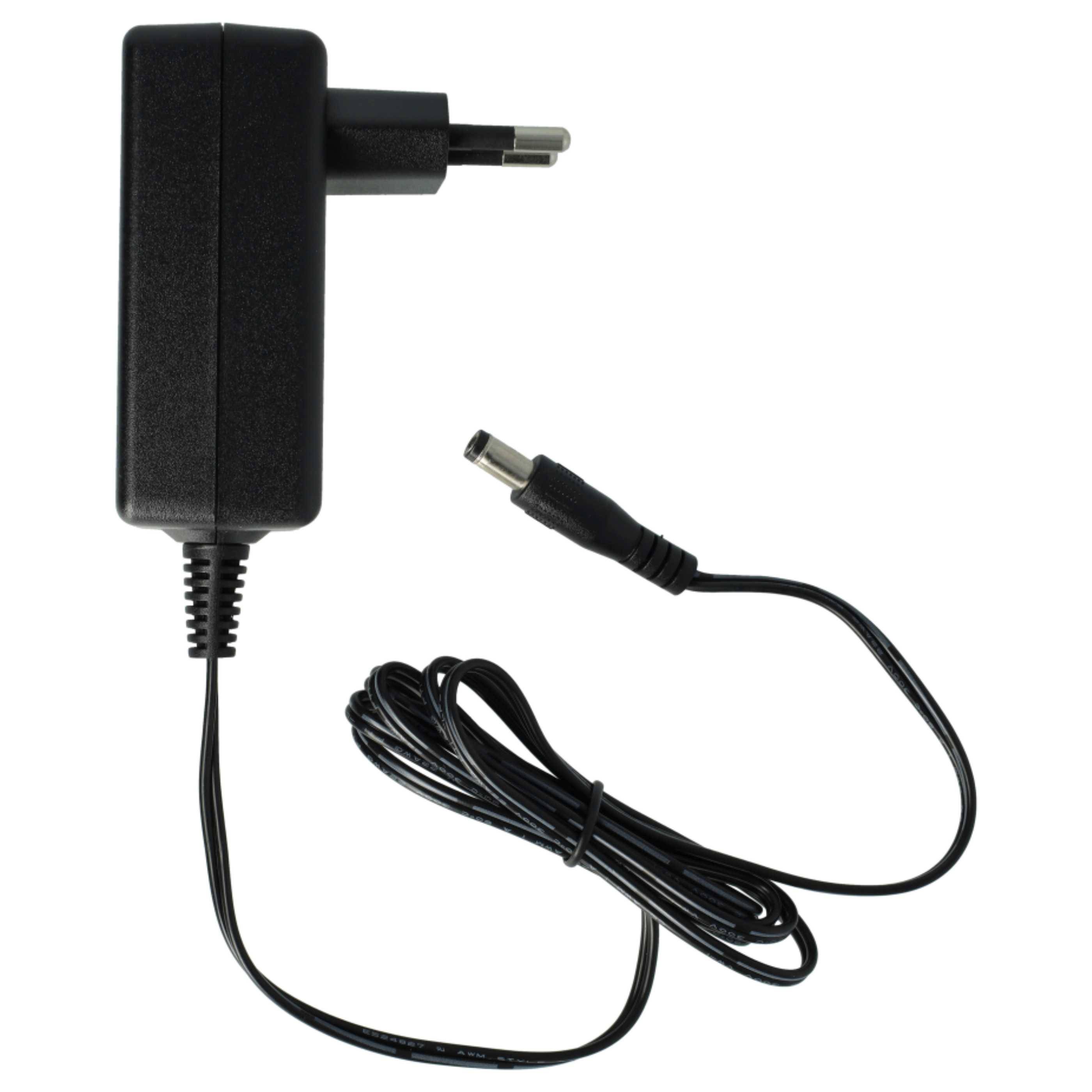 vhbw Netzteil kompatibel mit Yamaha PSR-100, PSR-11, PSR-110, PSR-12 | PSR-125, PSR-130, PSR-140, PSR-15, PSR-150, PSR-16, PSR-160, PSR-172