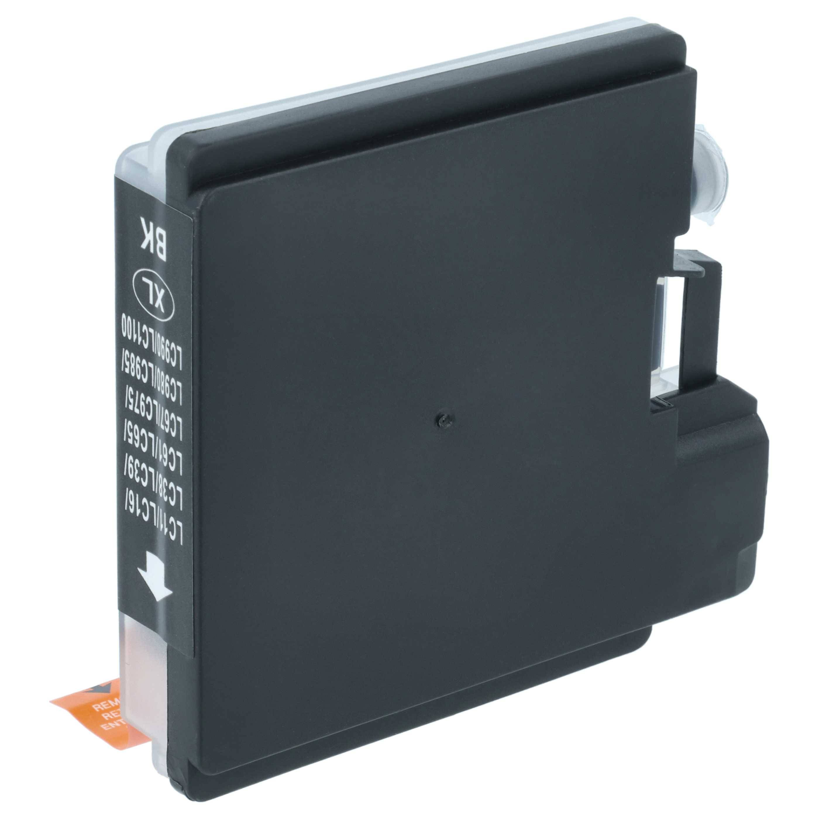 vhbw 20x Tintenpatronen kompatibel mit Brother MFC-355CW | MFC-295CN, MFC-295C, MFC-290C, MFC-255CW, MFC-250, DCP-J715W Drucker (Kompatibel)