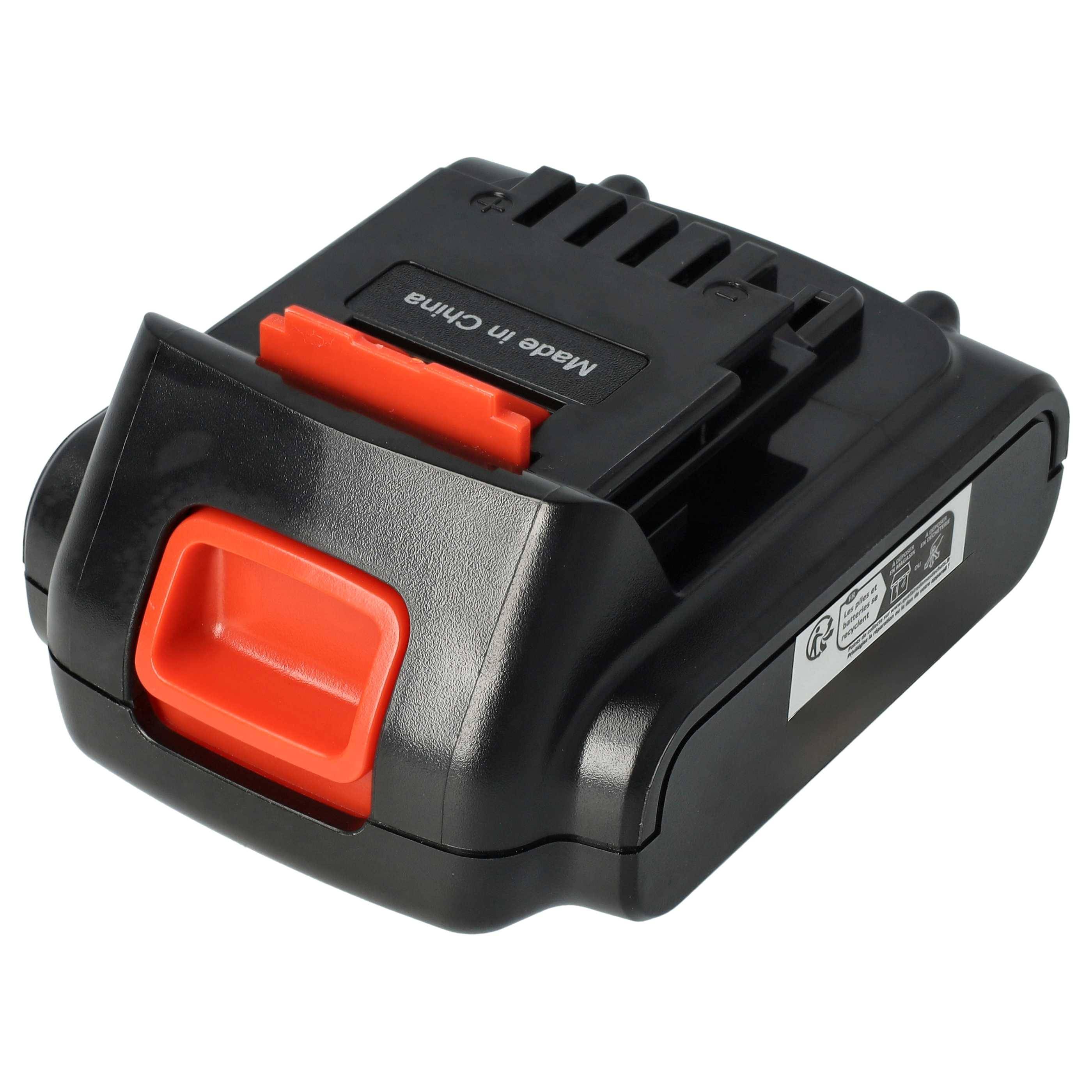 vhbw Akku kompatibel mit Black & Decker SSL20SB-2 Werkzeug (2000 mAh, Li-Ion, 14,4 V)