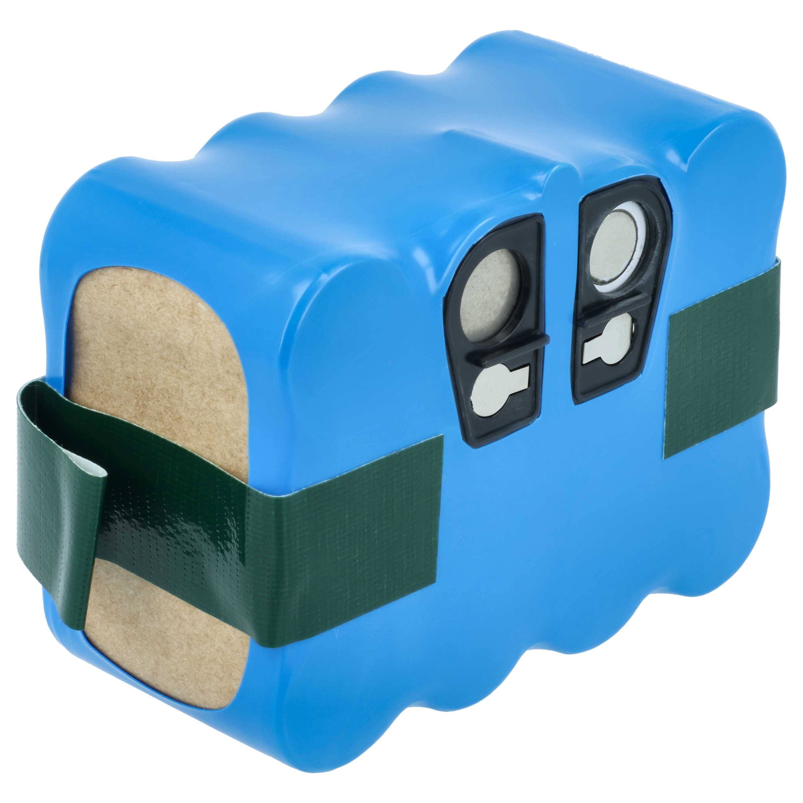 vhbw NiMH Akku 3300mAh (14.4V) kompatibel mit Saugroboter Heimroboter Candy Hoover RBC009011, RBC009013, RBC011011, RBC012011 Ersatz für