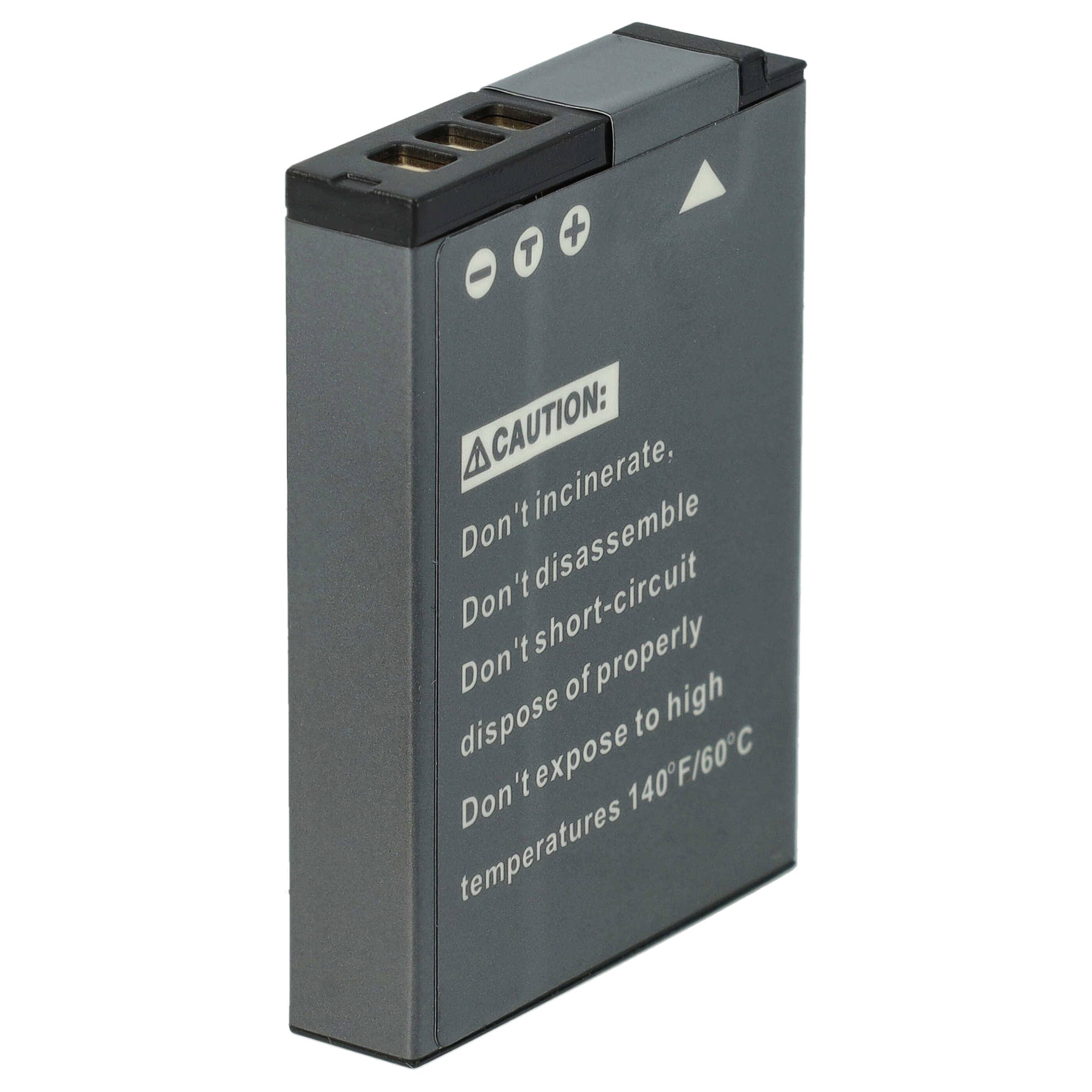 vhbw Li-Ion Akku 700mAh (3.6V) kompatibel mit Kamera Camcorder Video Nikon CoolPix A1000, B600 Ersatz für EN-EL12.