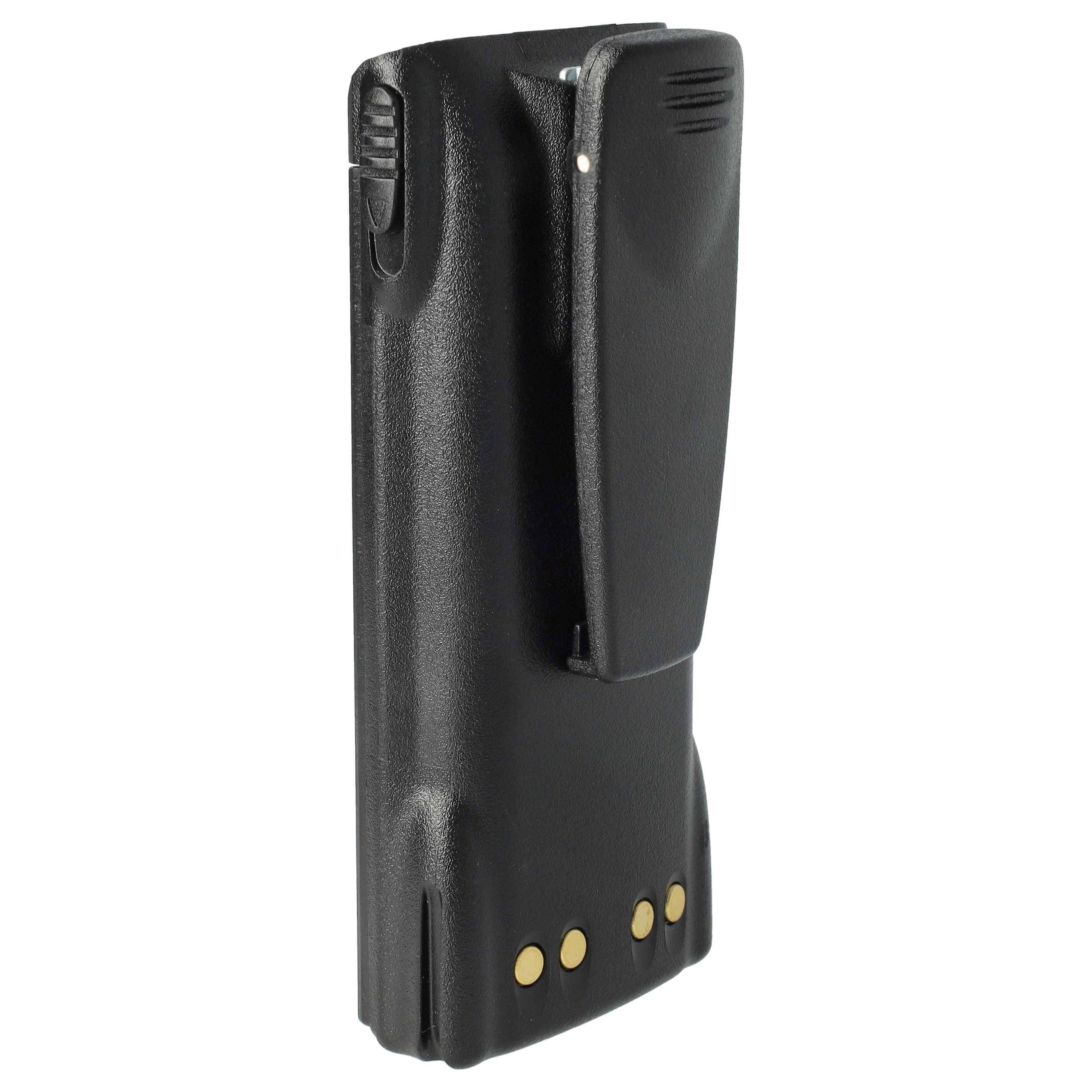 vhbw Akku kompatibel mit Motorola MTX8250-LS, MTX850, MTX850.LS, MTX850LS, MTX850-LS Funkgerät, Walkie Talkie (2100mAh, 7,2V, NiMH)