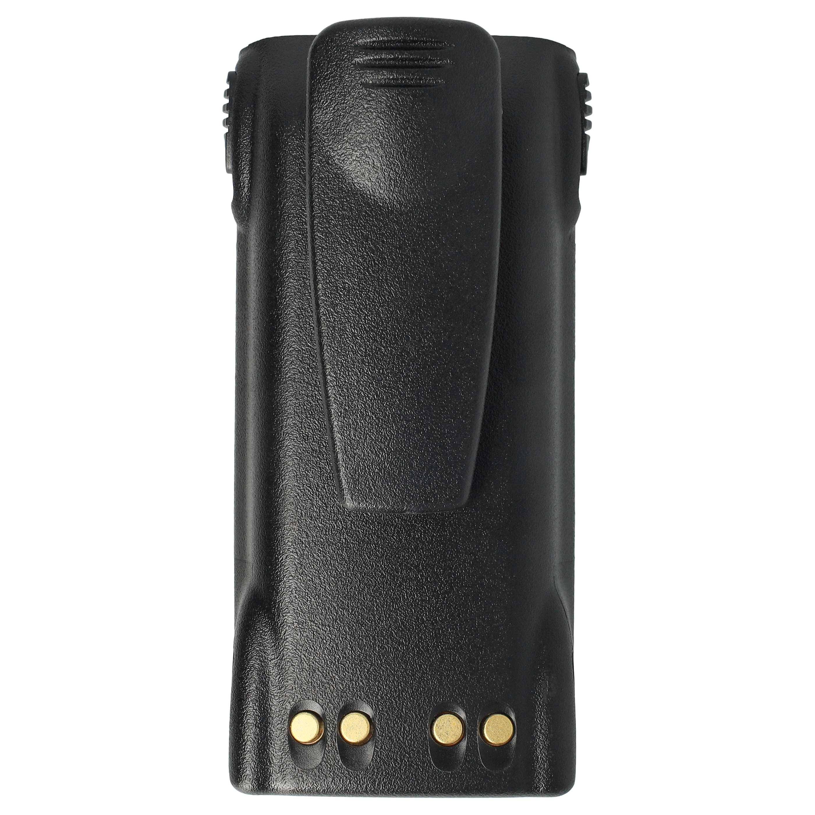 vhbw Akku kompatibel mit Motorola MTX8250-LS, MTX850, MTX850.LS, MTX850LS, MTX850-LS Funkgerät, Walkie Talkie (2100mAh, 7,2V, NiMH)