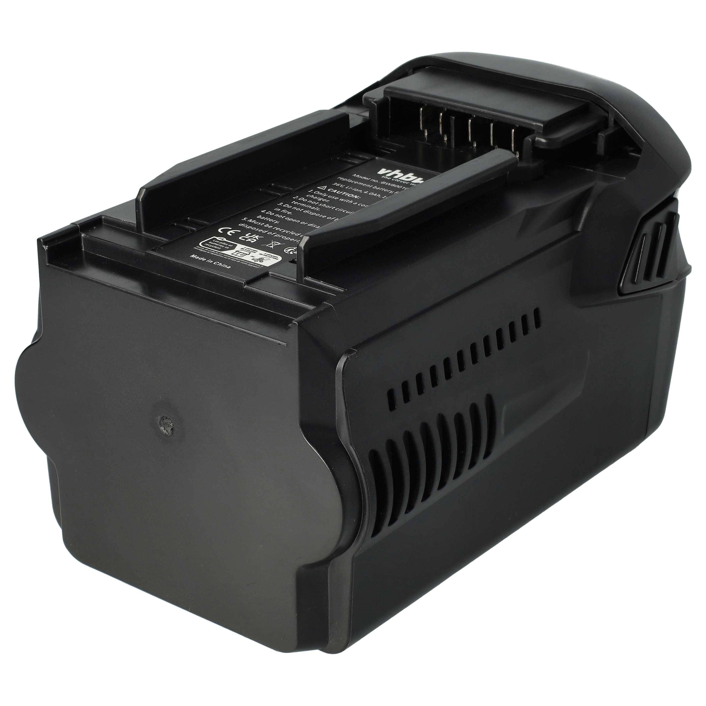 vhbw Akku kompatibel mit Hilti WSC 7.25-A36 Werkzeug (4000 mAh, Li-Ion, 36 V)