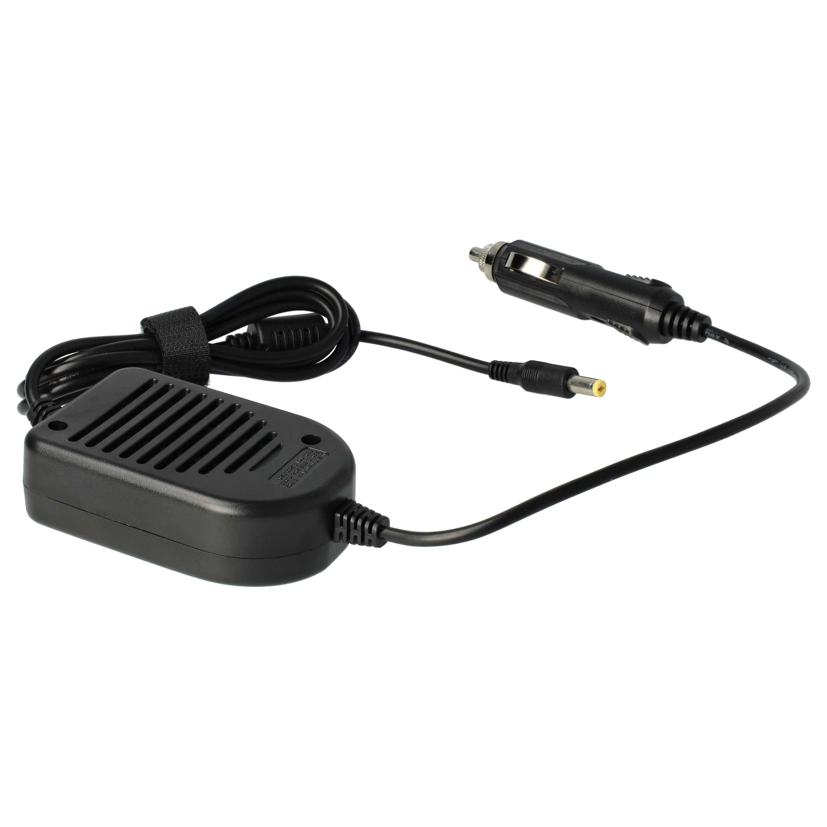 vhbw KFZ-Ladekabel kompatibel mit Acer eMachines G627, G630, G725, G720 Notebook - 12V Ladegerät Schwarz 3.42 A