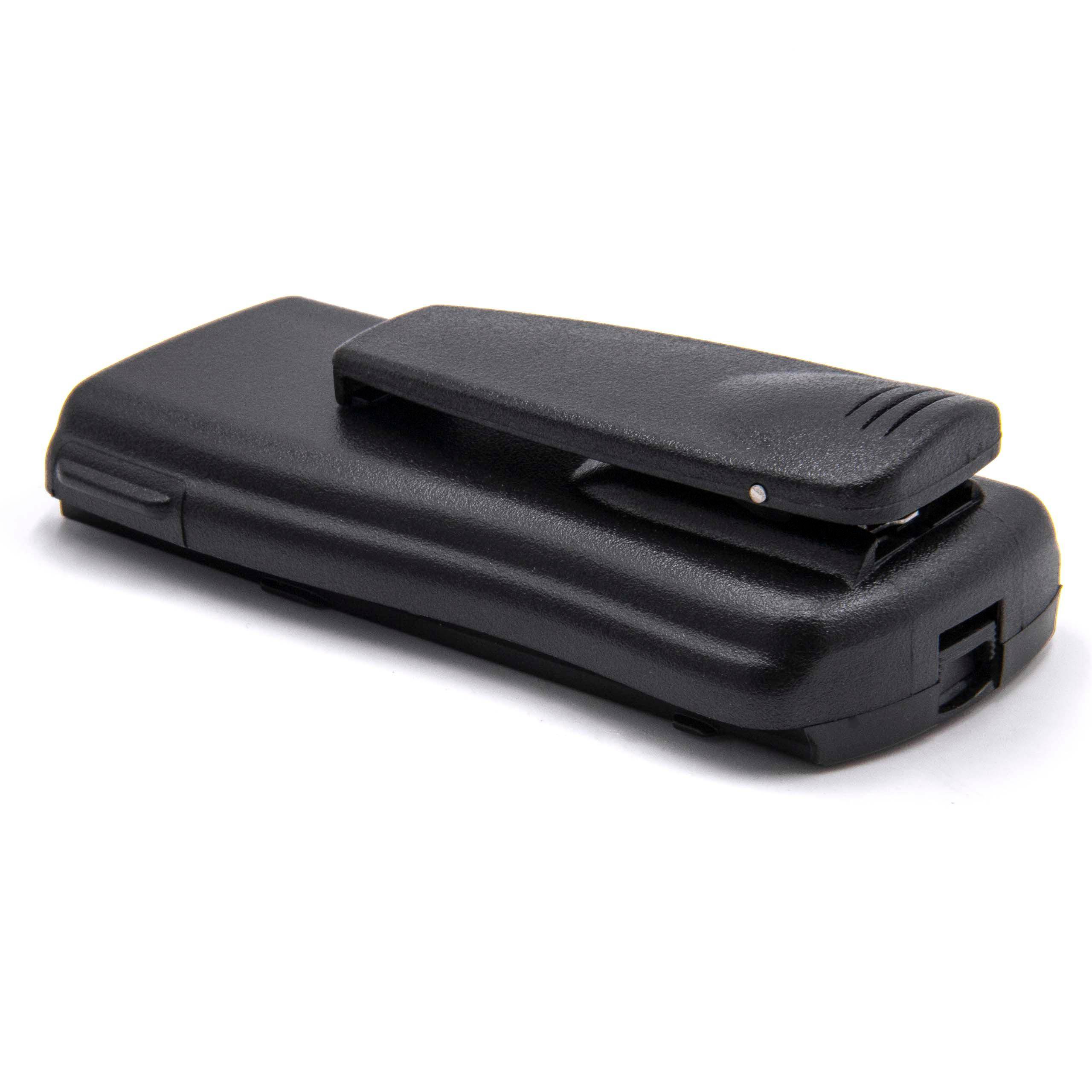 vhbw Akku kompatibel mit Motorola AXU4100, AXV5100, CP125, GP2100, P020, GP2000, GP2000s, BC120 Funkgerät, Walkie Talkie (1800 mAh, 7,5 V, NiMH)