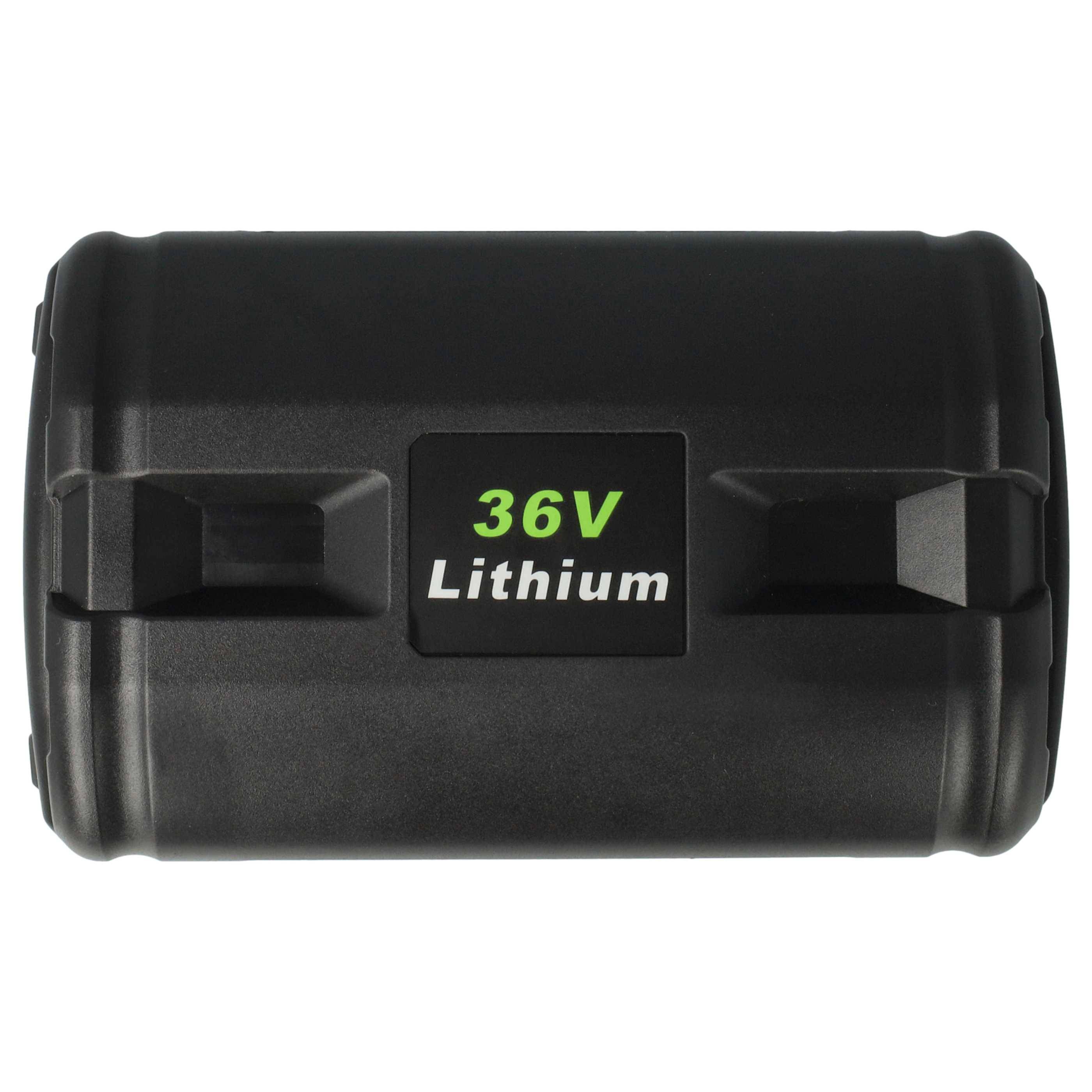 vhbw 3x Akku kompatibel mit Ryobi RY40610 Werkzeug (5000 mAh, Li-Ion, 36 V)