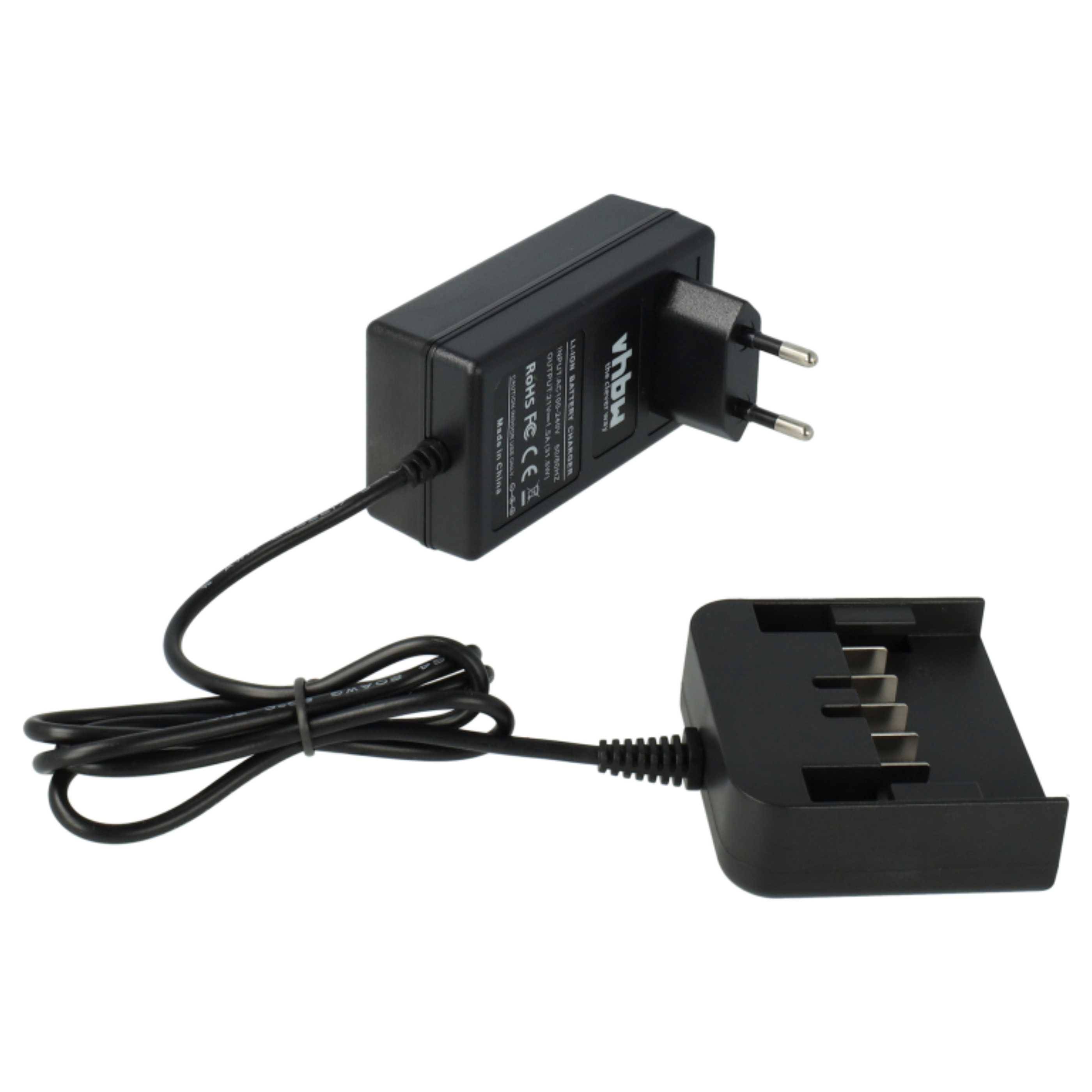 vhbw Ladegerät kompatibel mit Steinel GluePRO 18V, MobileHEAT 3 Werkzeug Li-Ion-Akkus