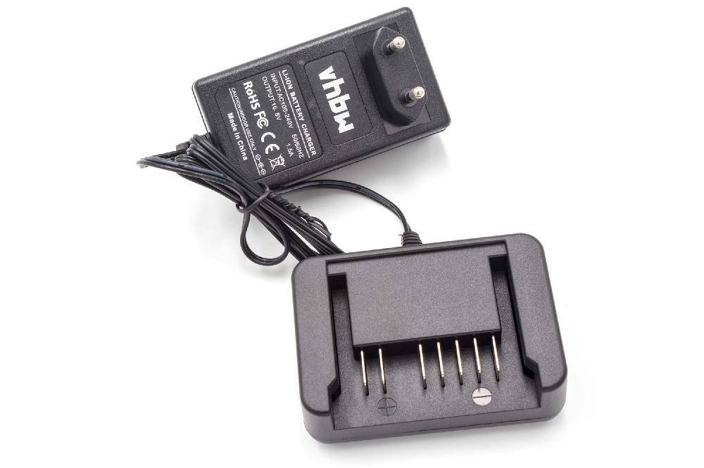 vhbw Ladegerät kompatibel mit Hitachi / HiKOKI C 14DSL, C 14DSL2, C 14DYSL, C 14DYSL2, CD 14DFL, CD 14DSL, CD 14DSL2, CJ Werkzeug Akkus