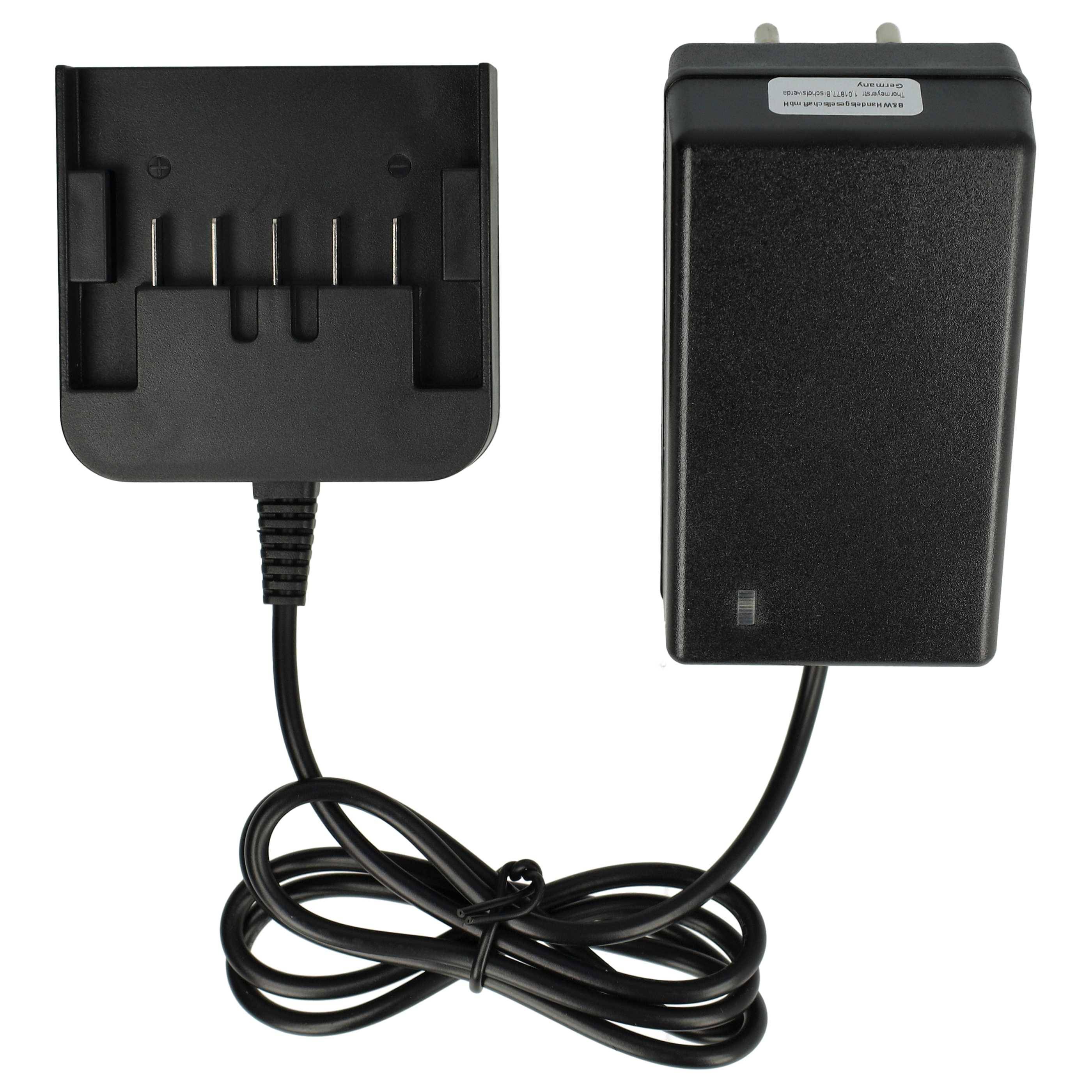 vhbw Ladegerät kompatibel mit Metabo BS 14.4, BS 14.4 6.02105.50, BS 14.4 6.02105.51, BS 14.4 LT Compact Werkzeug Li-Ion-Akkus (14,4V)