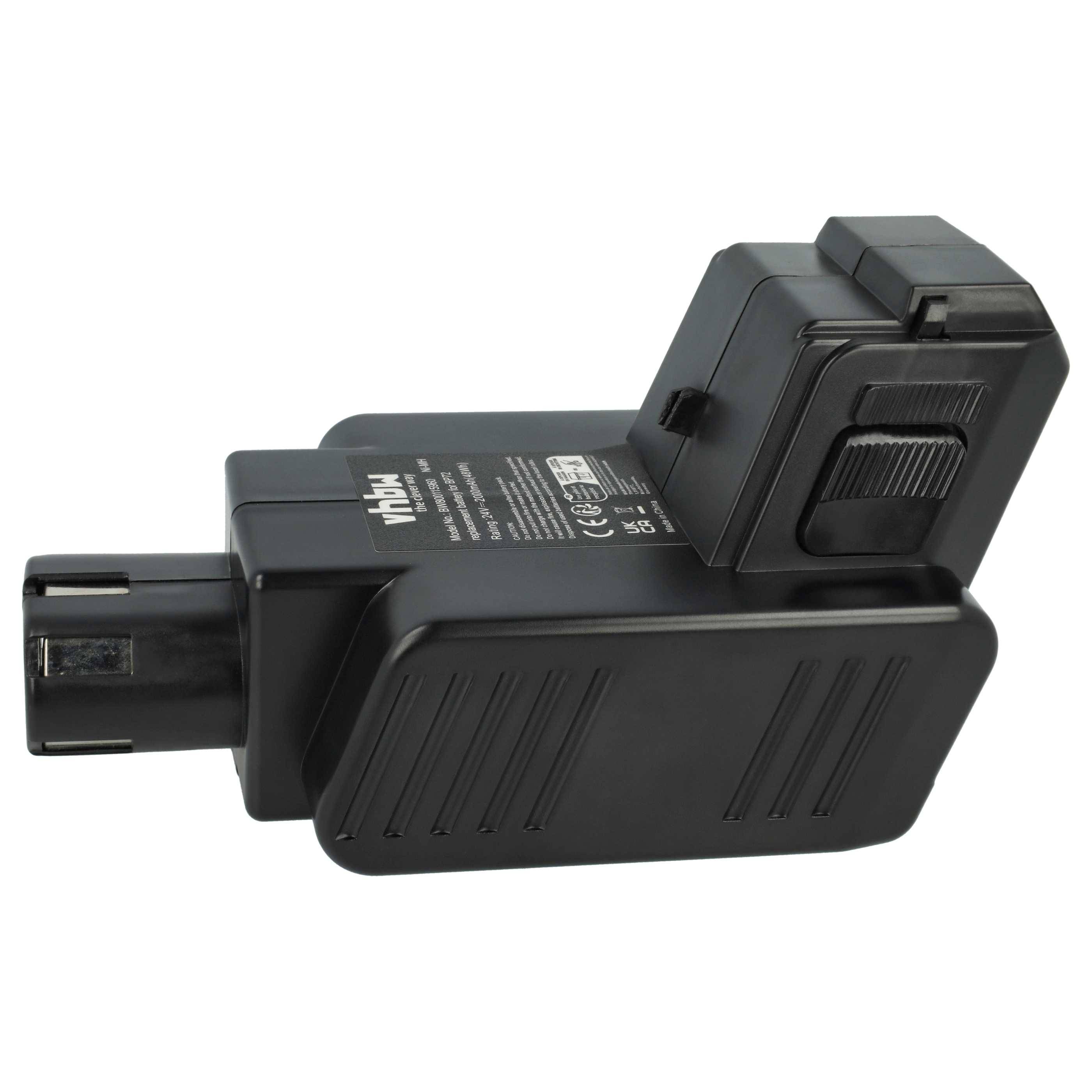 vhbw Akku kompatibel mit Hilti TE 5 A Werkzeug | (2000 mAh, NiMH, 24 V)