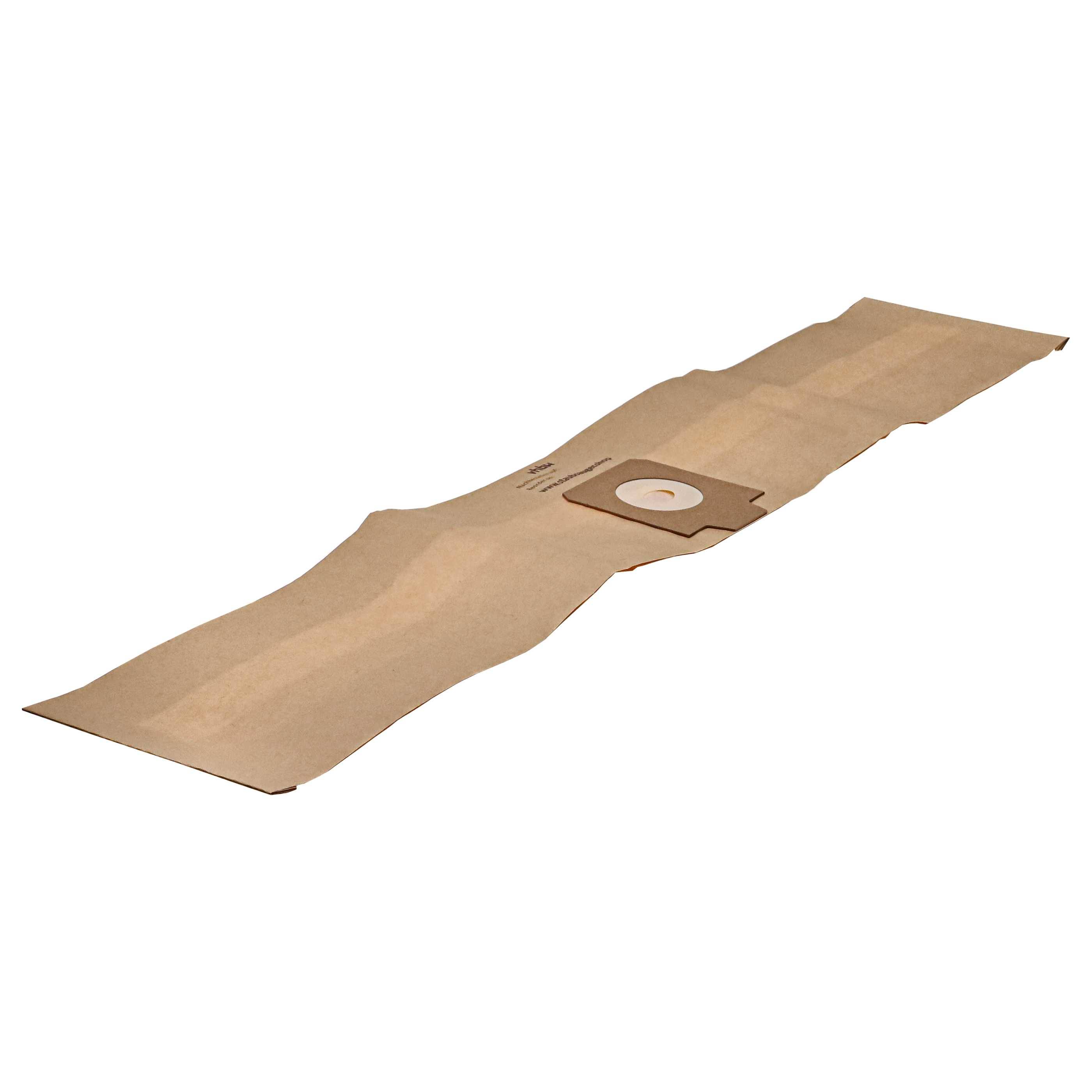 vhbw 30x Staubbeutel kompatibel mit Nilfisk Alto GD 930 S 2 Cubic, GD940, GD936, GD945 Staubsauger - Papier, 95,5cm x 17cm Sandfarben