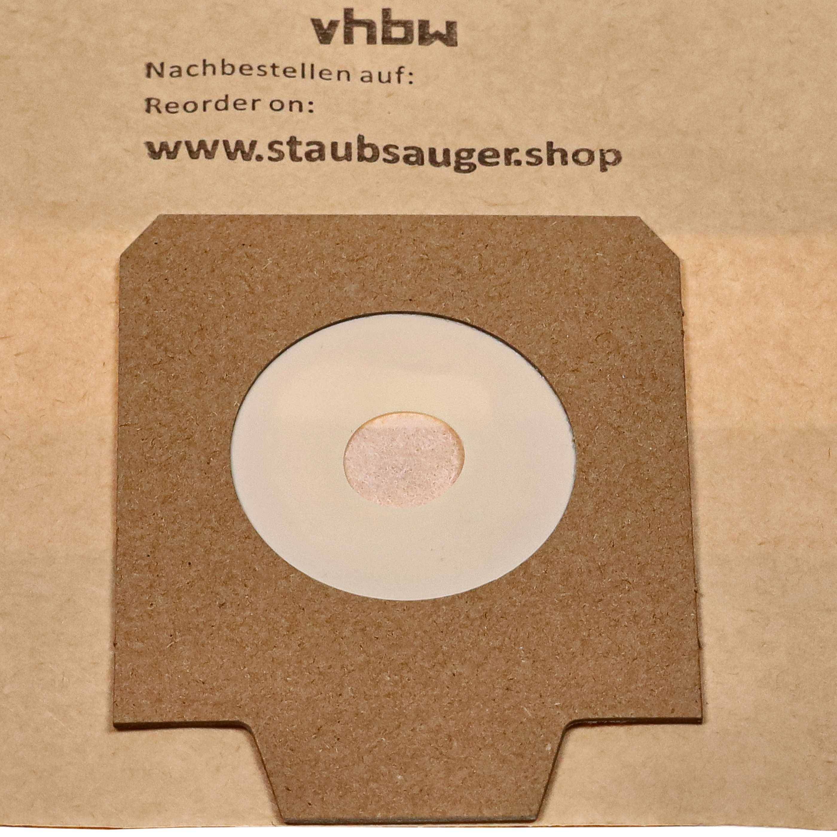Staubsaugerbeutel-Verpackung mit der Marke „vhbw