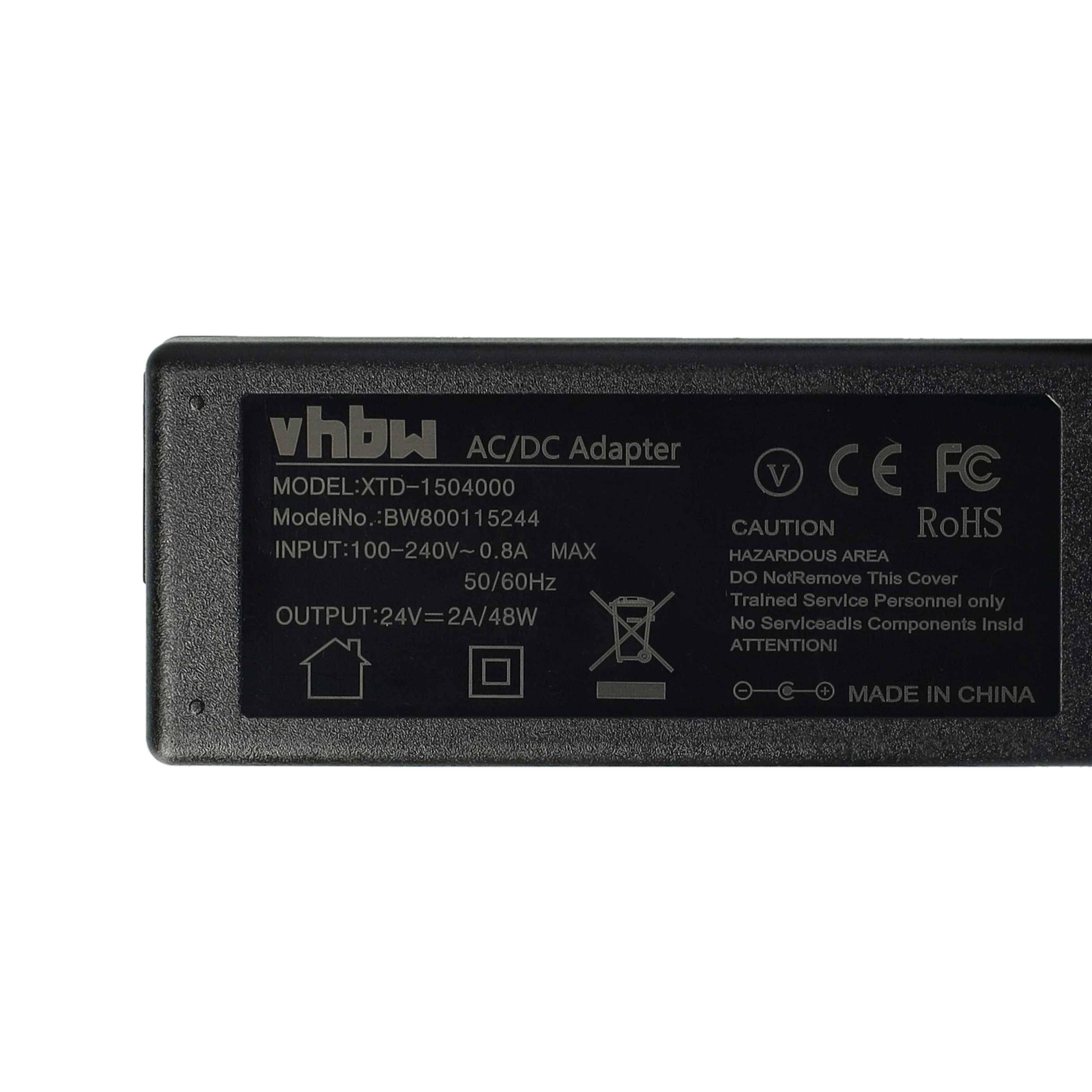 vhbw 1x Netzteil kompatibel mit Apple iBook 14.1 LCD, 14.1 LCD 32 VRAM, 14.1 LCD 16 VRAM Notebook - 14,2 cm, 48 W
