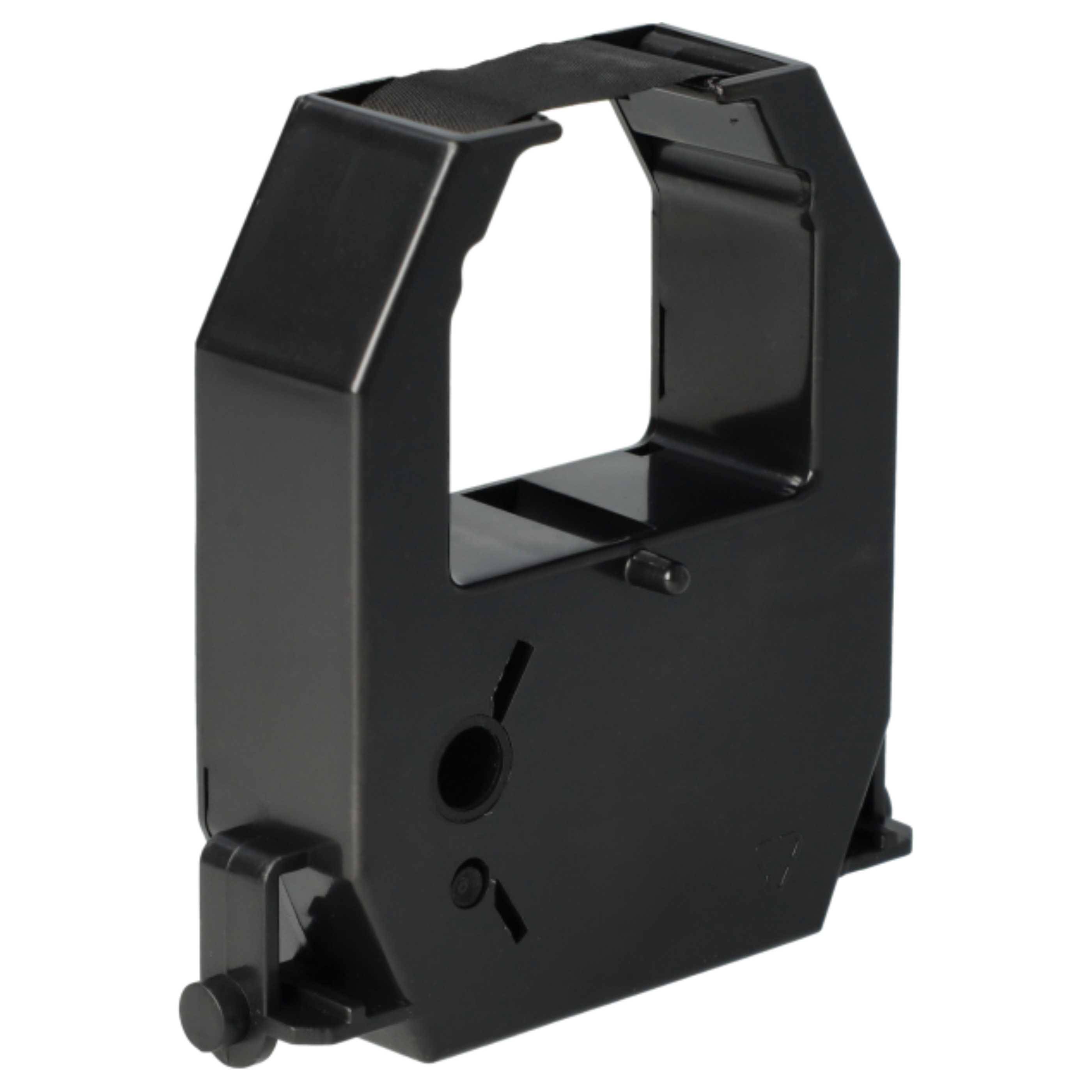vhbw 5x Farbband Schriftband kompatibel mit Amano PIX-3000 | PIX-3000x, PIX-3100, PIX-55, Pix 3200 Nadeldrucker, Bondrucker - Schwarz