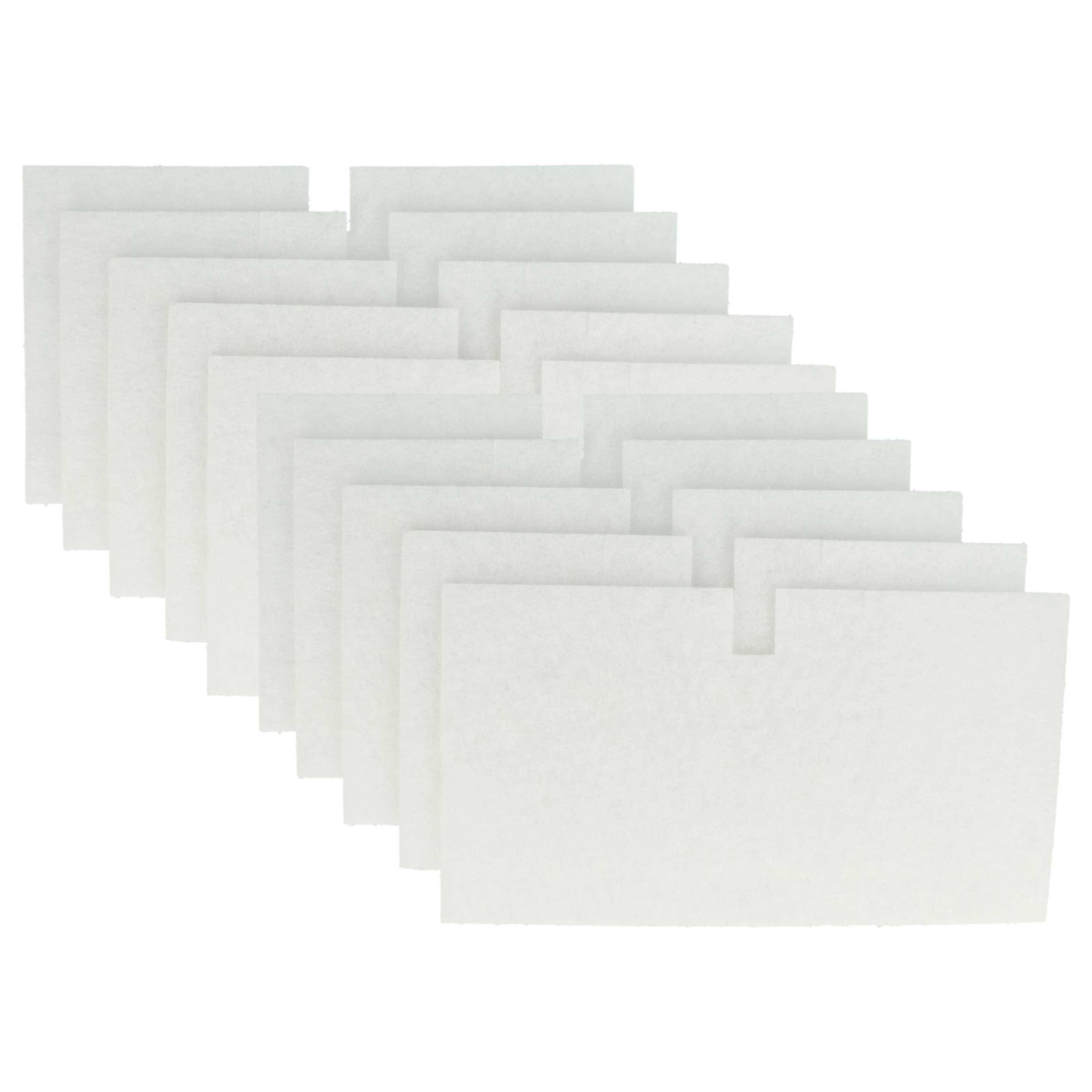 vhbw 10x Luftfilter Ersatz für Lunos 9/FALD für Lüfter, Badlüfter, Ventilator, Lüftungsgerät