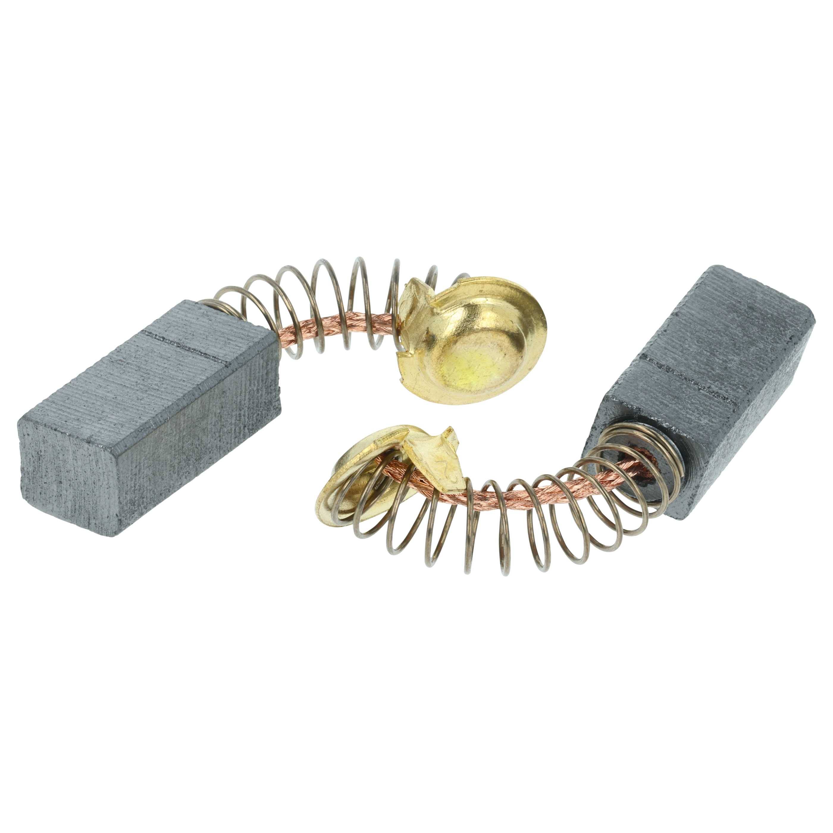 vhbw 2x Kohlebürste 6,5x7,5x13 mm kompatibel mit Hitachi D10YB, D10YA, DH22VA, DH20V, DH25PA, DH25V, DH25PB, FG12A2, FG10SA Elektrowerkzeug