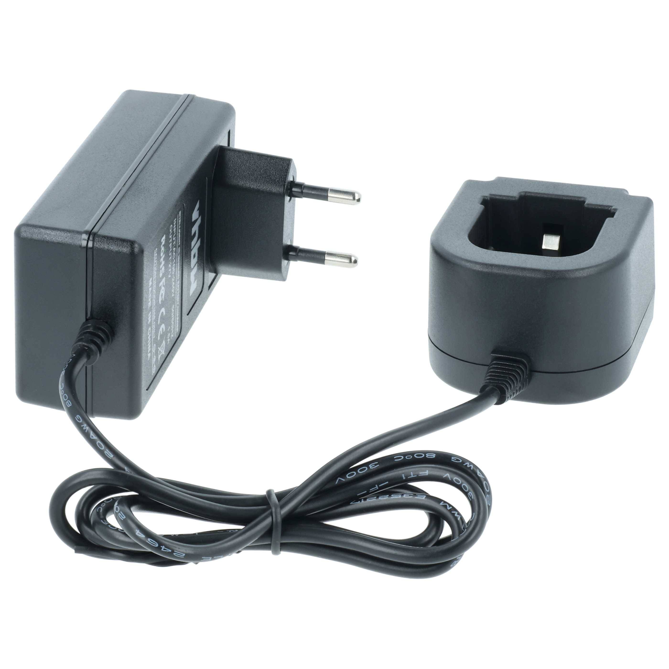 vhbw Ladegerät kompatibel mit Hilti SB12, SF120-A, SFB105, SFB125, BD2000, SB10, SF100, SF100A, SFL12, SF121-A Werkzeug NiMH-Akkus