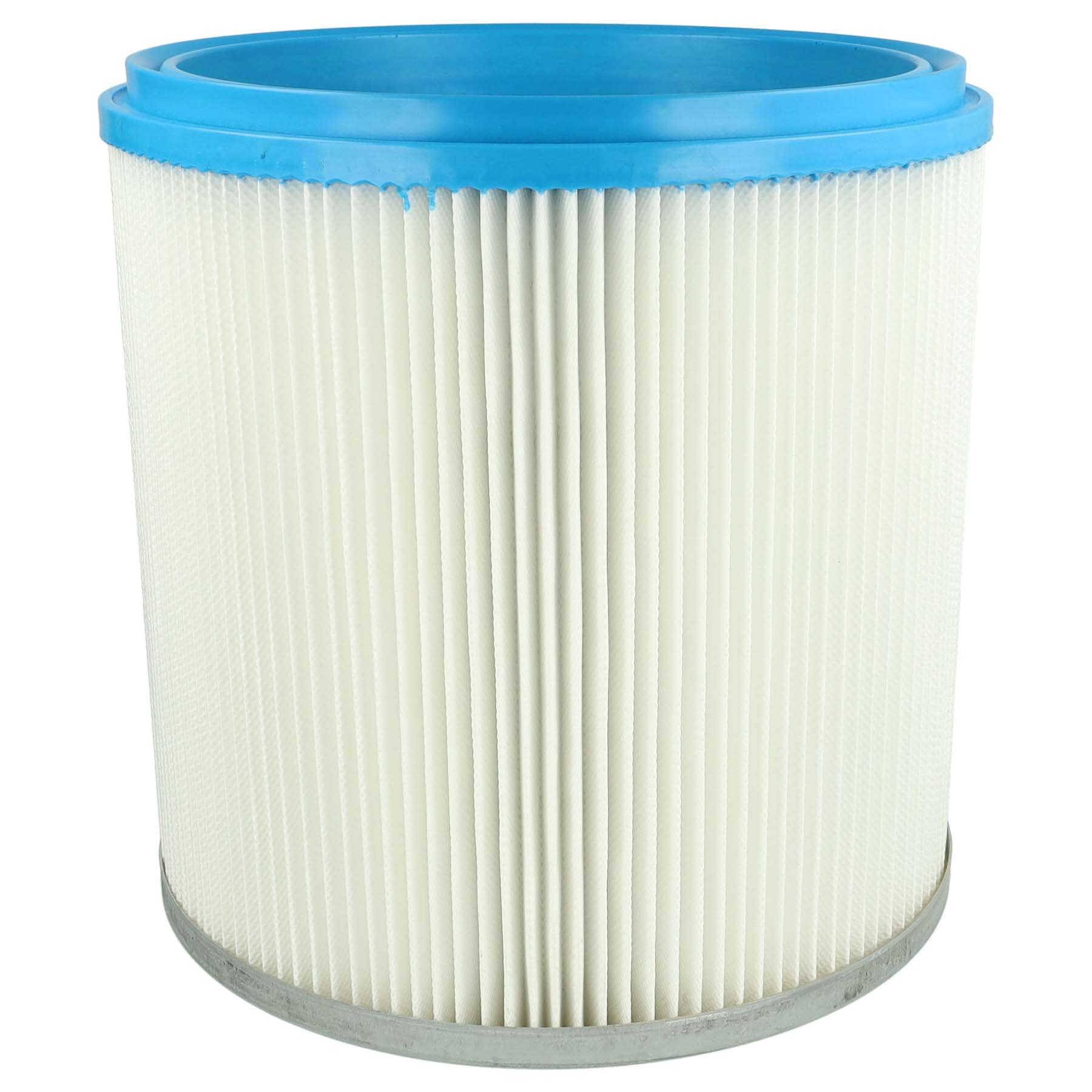 vhbw Faltenfilter kompatibel mit Hilti TDA-VC60, TDA-VC60U Nass- und Trockensauger - Filter, Patronenfilter