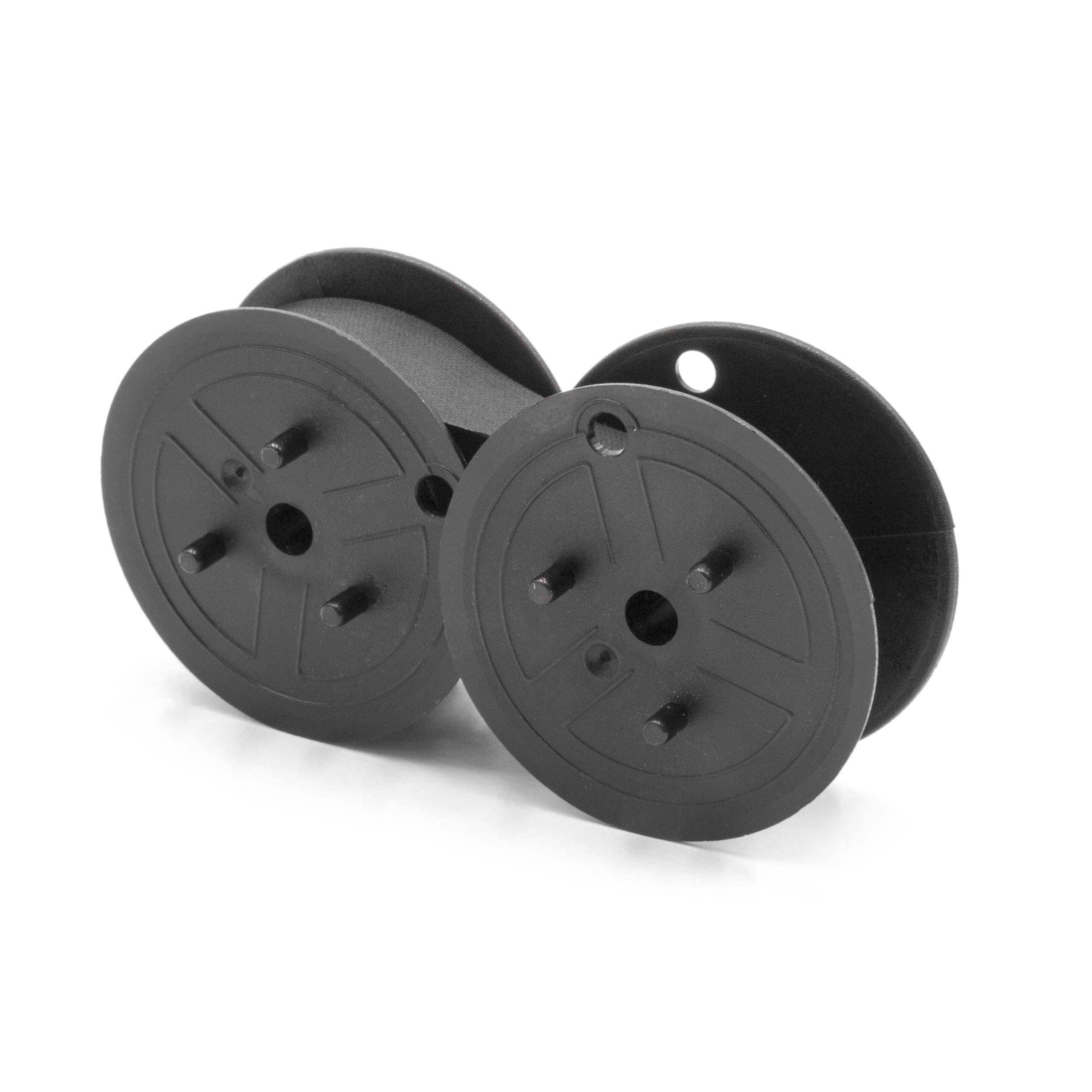 vhbw 10x Farbrolle, Farbwalze Schwarz kompatibel mit MBO TRS 2000 PD Taschenrechner, Registrierkasse