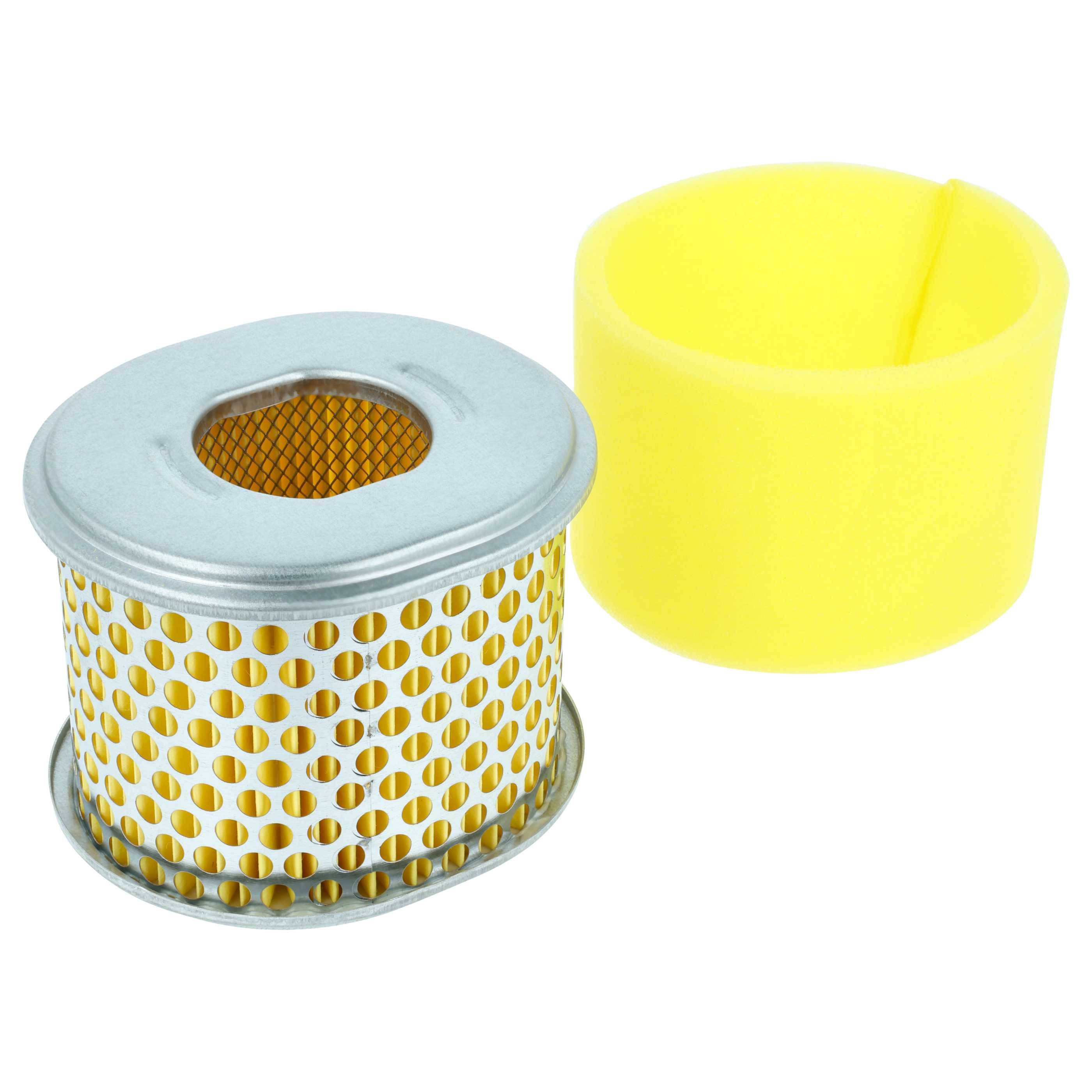 vhbw 1x Filter kompatibel mit Honda GX390, GX340, GX270, GX240 Rasenmäher - 10,2 x 9 x 7,7 cm