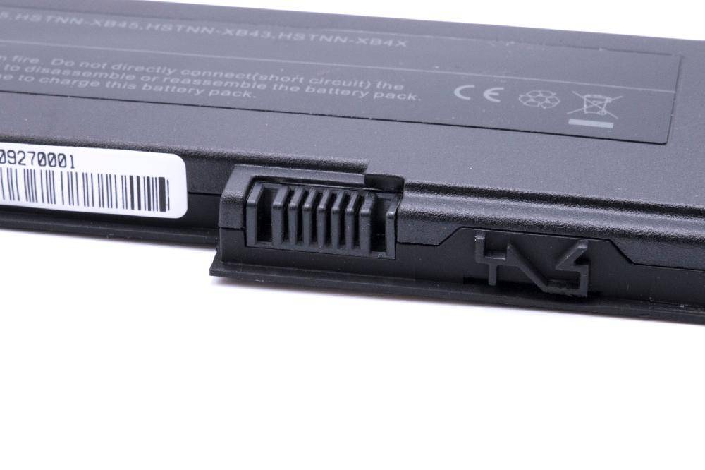 vhbw Akku kompatibel mit Compaq Tablet 2710, 2710p Notebook (3600 mAh, 11,1 V, Li-Ion)
