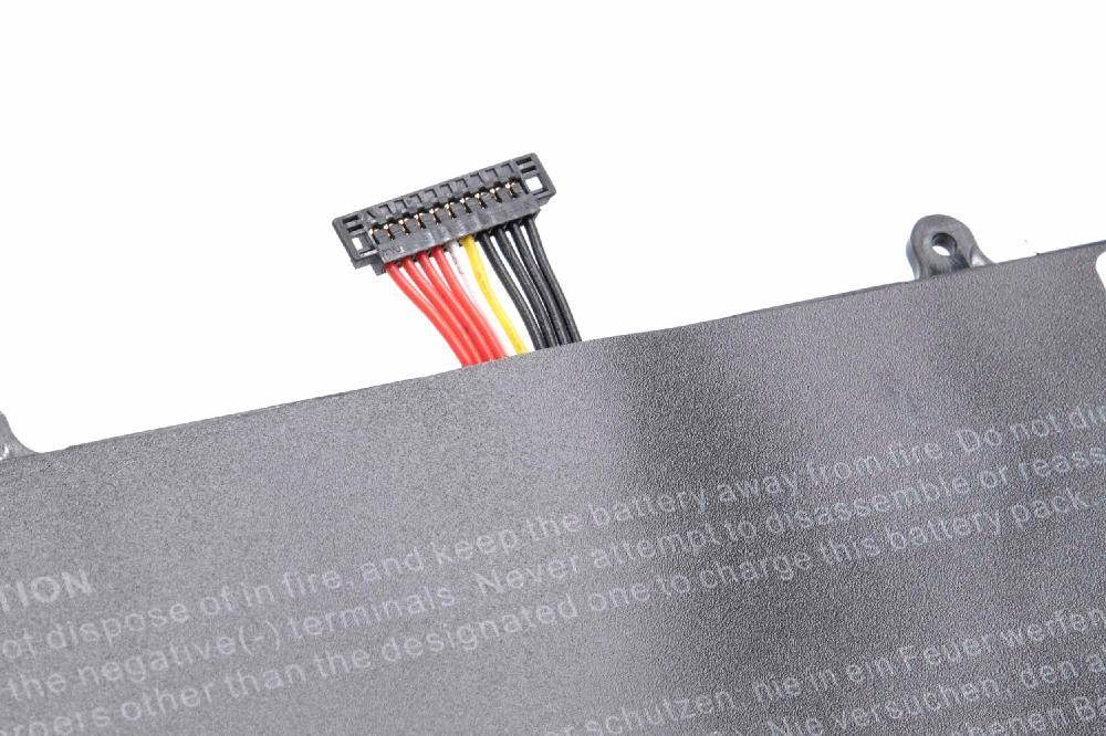 vhbw Akku kompatibel mit Asus VivoBook F201E-KX066DU, F201E-KX065H, F201E-KX065DU Notebook (4400 mAh, 7,4 V, Li-Polymer)