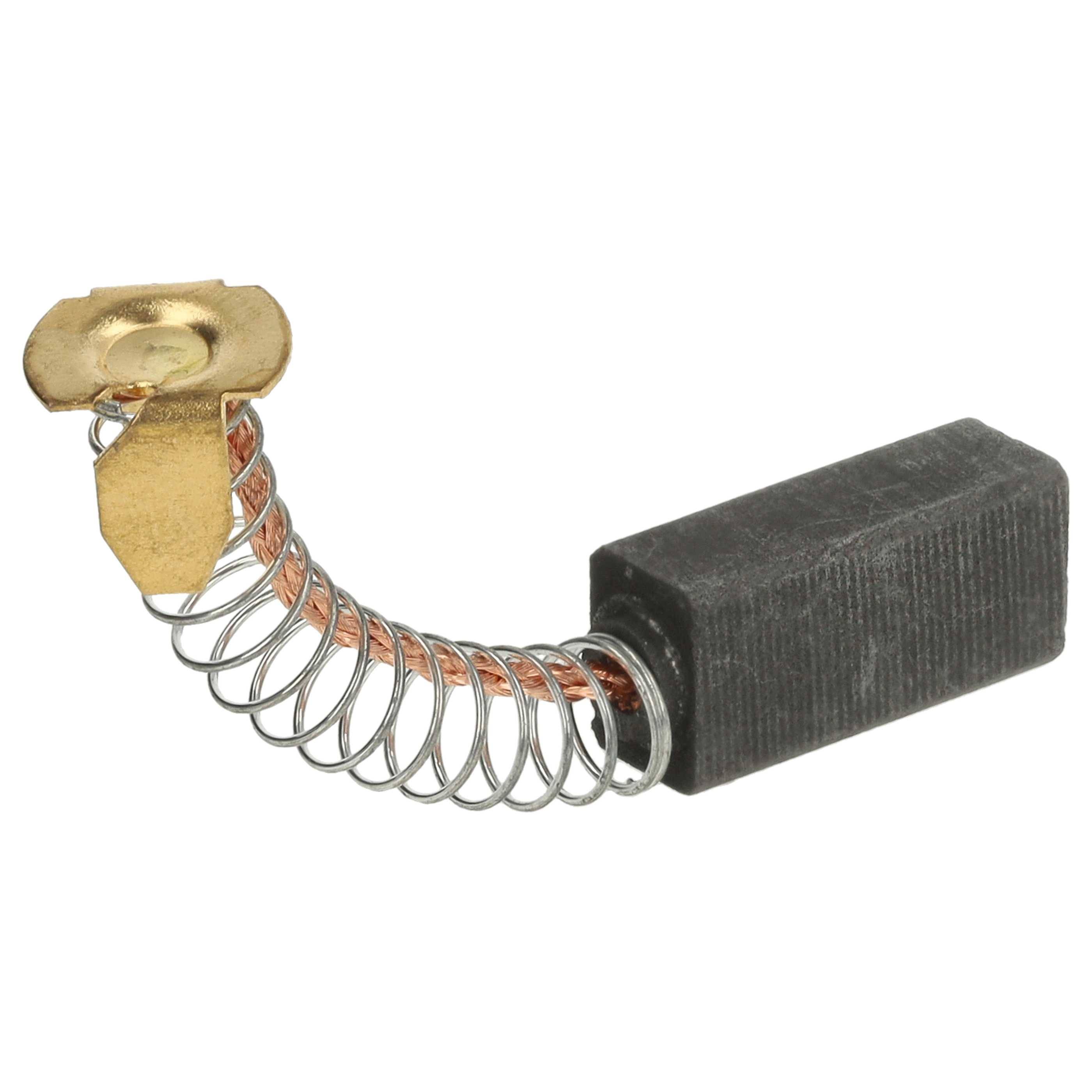 vhbw 2x Kohle-Bürste, Motorkohle, Schleifkohle 6mm x 8mm x 18mm kompatibel mit AEG, AtlasCopco, Black&Decker, Dewalt, Einhell Elektrowerkzeug