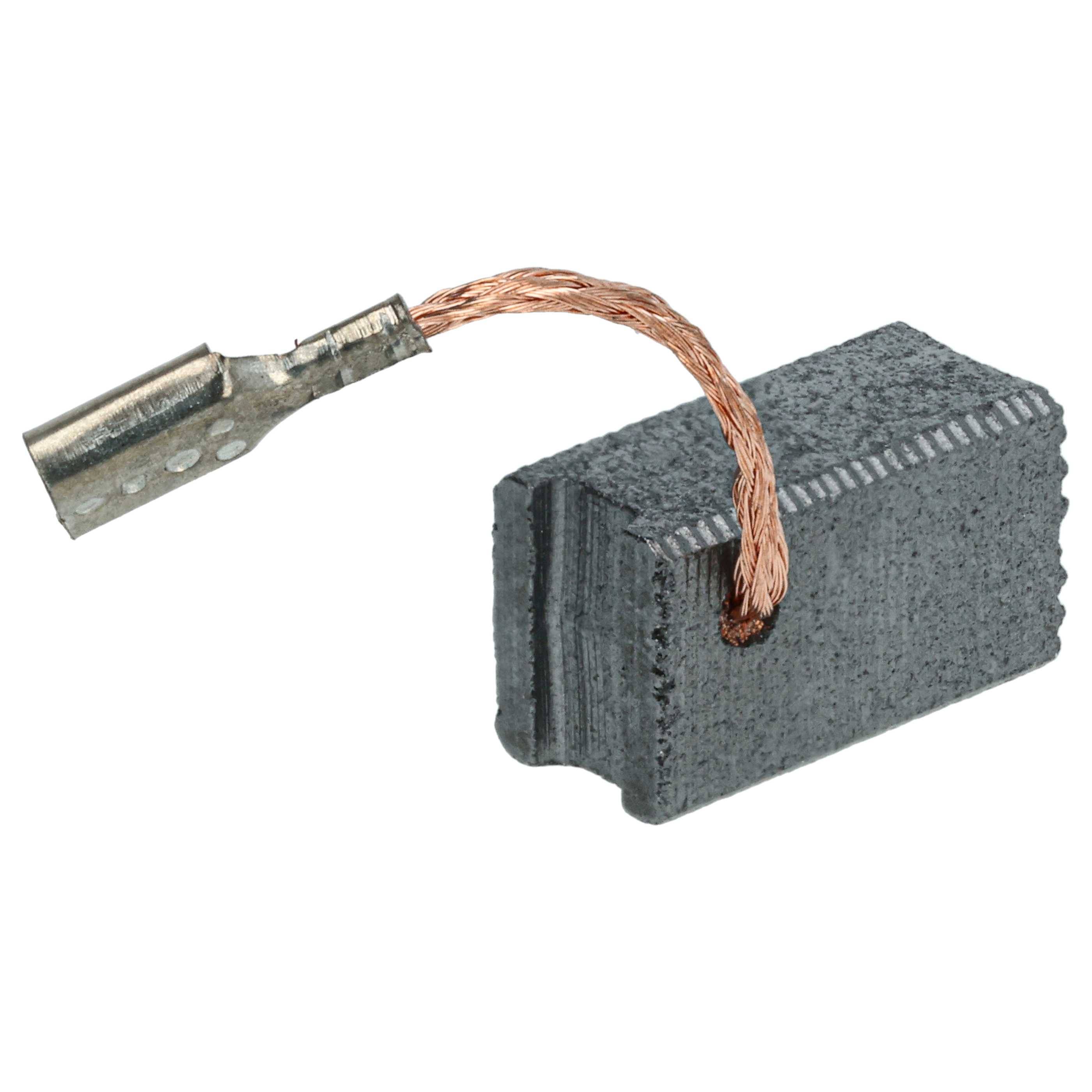 vhbw 2x Kohlebürste 6,5x8x13 mm kompatibel mit Bosch GWS 7-115 E 3601C88 201 bis 231 Elektrowerkzeug