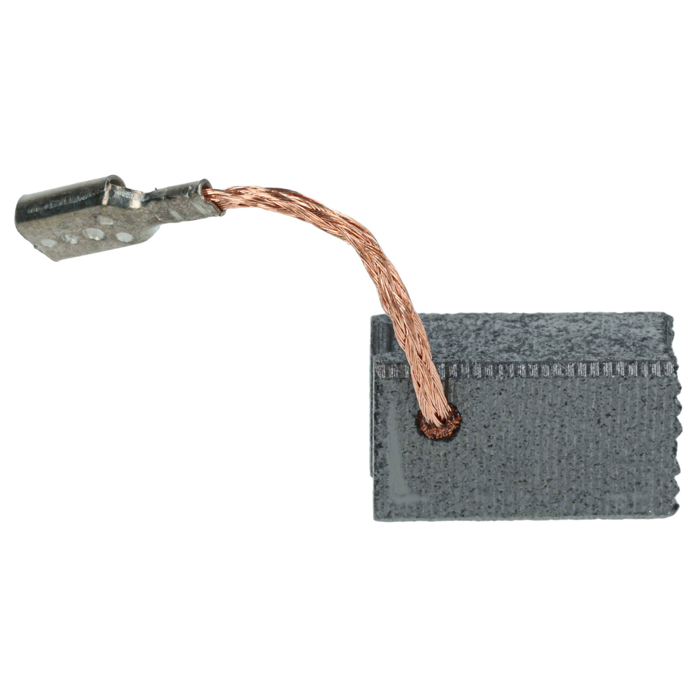 vhbw 2x Kohlebürste 6,5x8x13 mm kompatibel mit Bosch GWS 7-115 E 3601C88 201 bis 231 Elektrowerkzeug