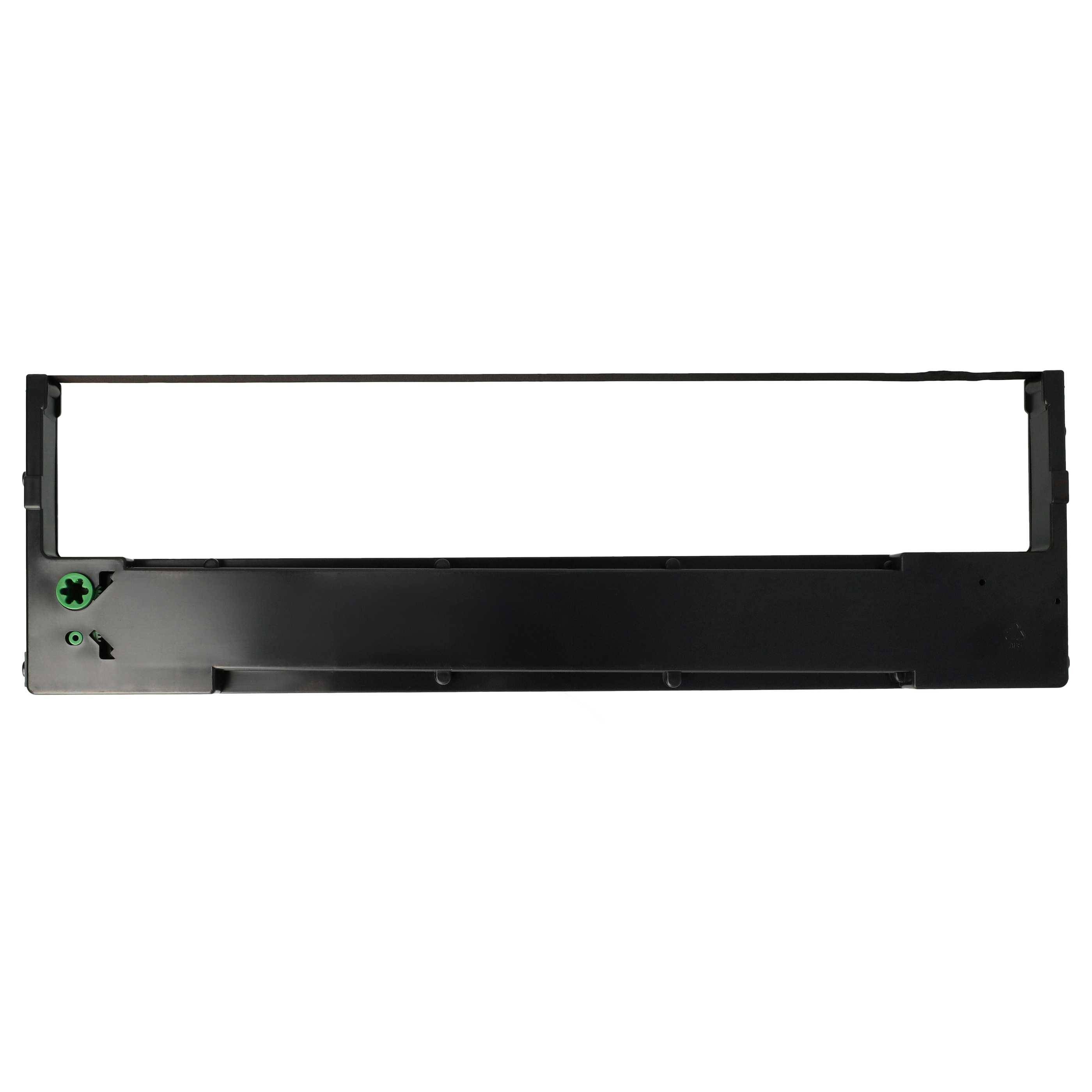 vhbw Farbband Schriftband kompatibel mit Tally Genicom T 2145 | T 2245, T 2150 Nadeldrucker, Bondrucker - Schwarz