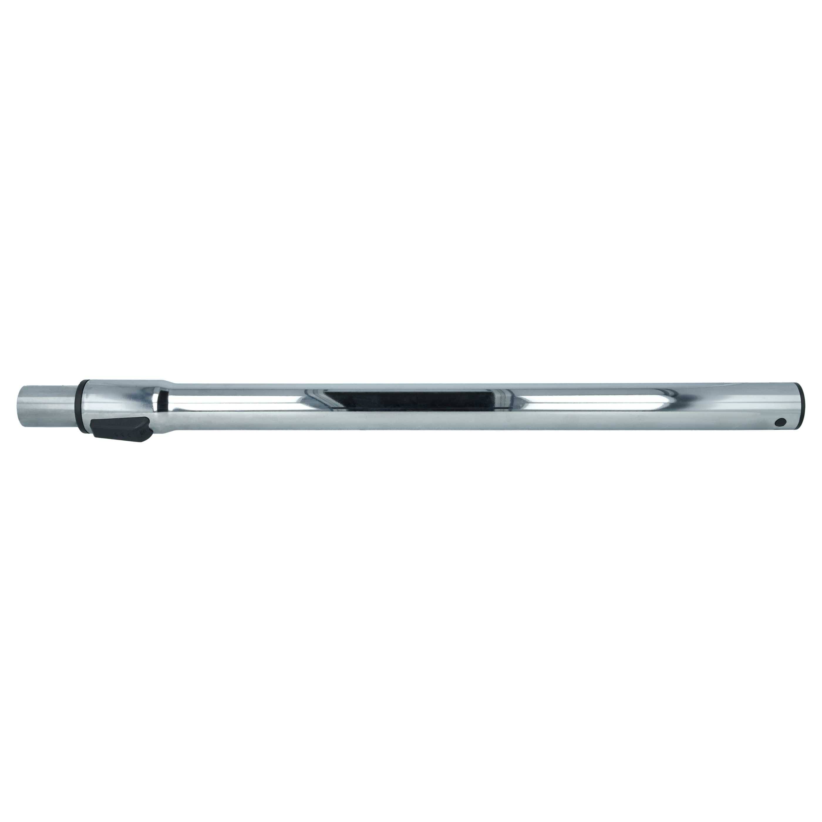 vhbw 5x Staubsaugerohr kompatibel mit Bosch Staubsauger | 32mm Anschluss, 58 - 96cm verchromt