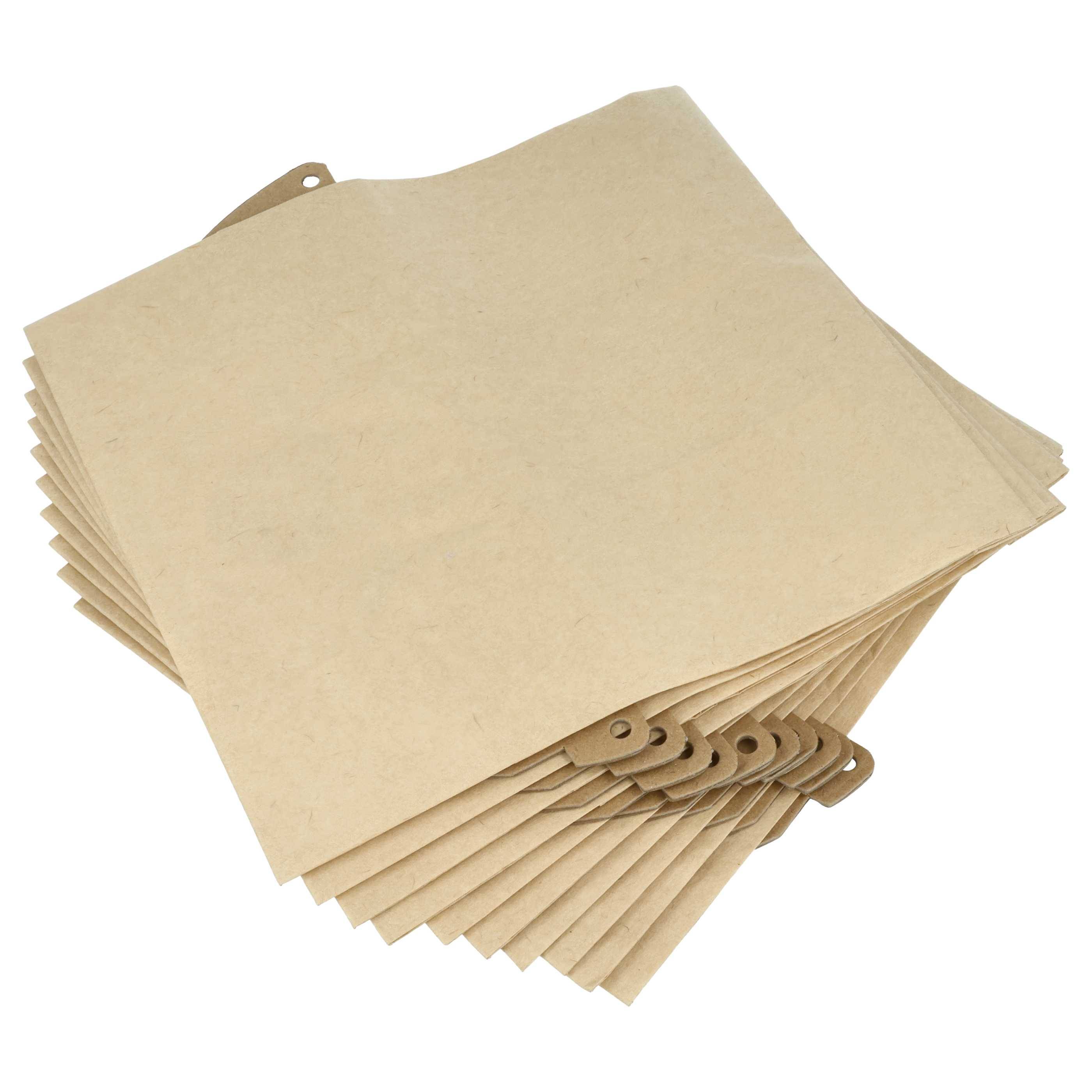 Ein Stapel beigefarbener Pergamentpapierblätter, die zum Backen oder Kochen verwendet werden, mit verstärkten Löchern in den oberen Ecken zum einfachen Aufhängen oder Lagern.