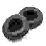 vhbw Ohrpolster Ersatz Polster kompatibel mit Sony MDR-1A Kopfhörer Headset, Schwarz 5 cm