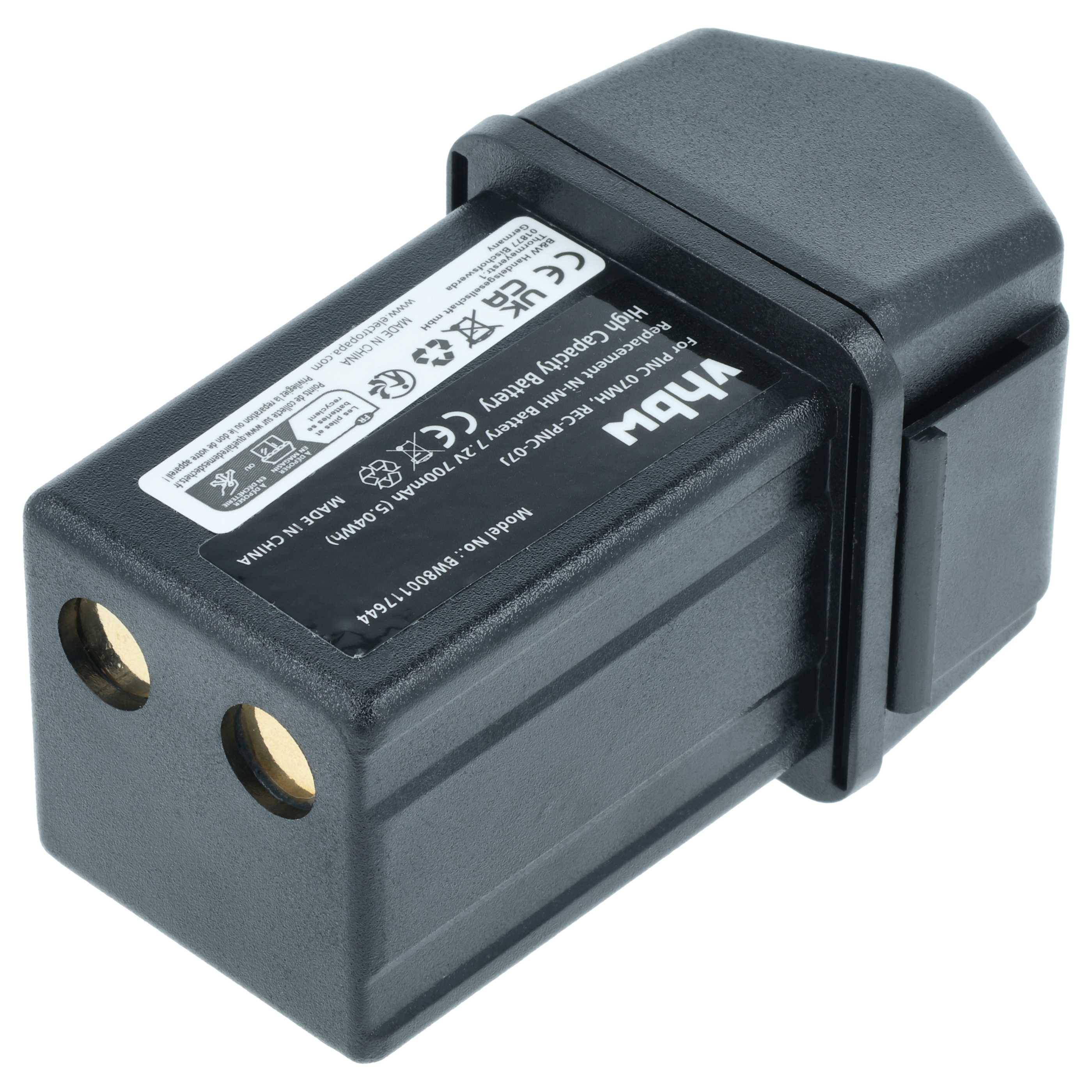 Batteriekartusche mit der Aufschrift 